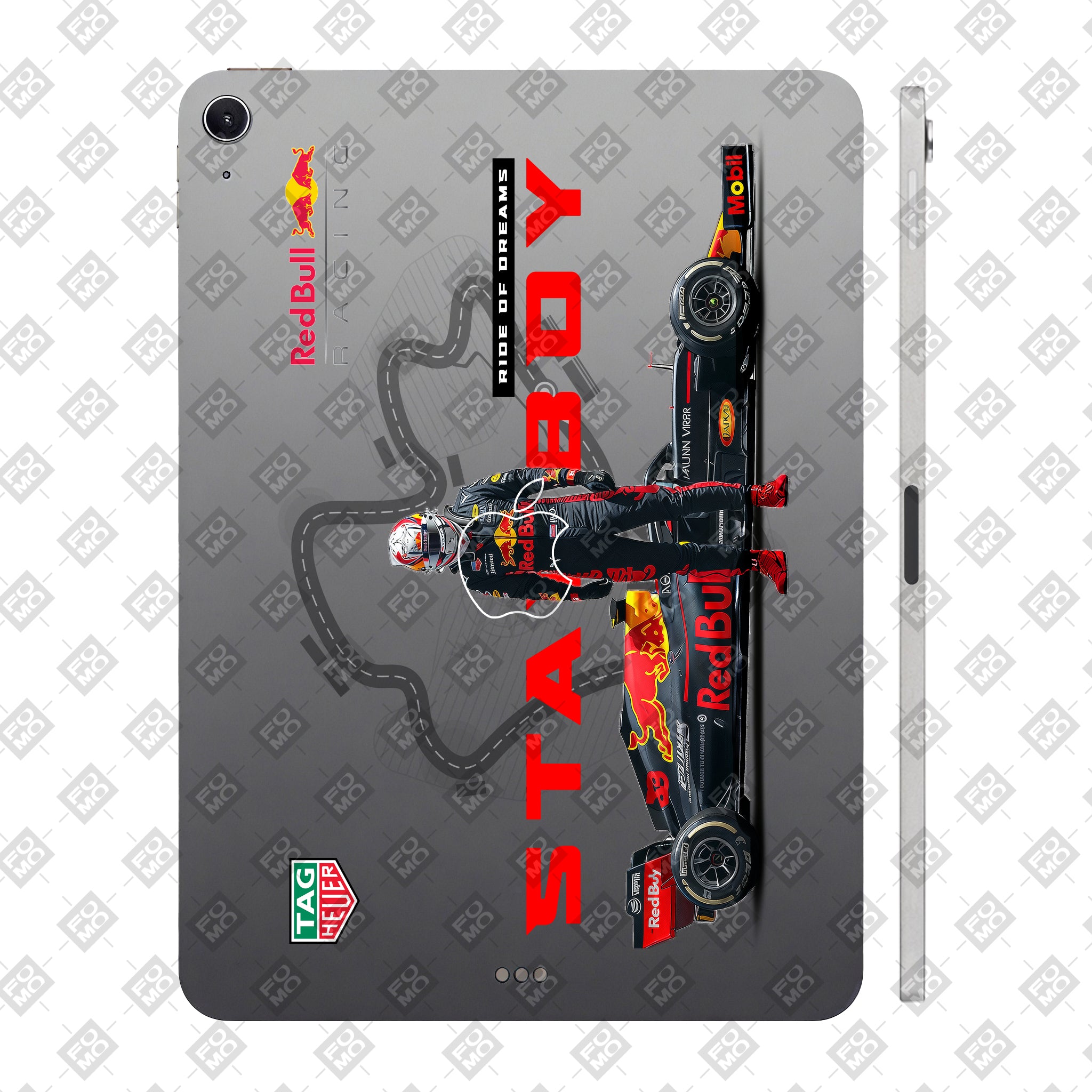 Apple iPad Air 11 M2 2024 Transparent Starboy Racer Tablet Skin