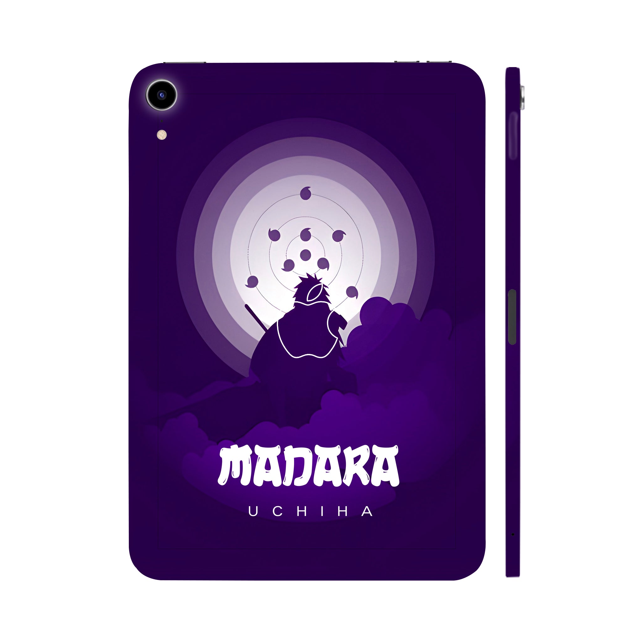 Apple Ipad Air 11 M3 2025 Uchiha Madara in Violet Silhouette Anime Tablet Skins