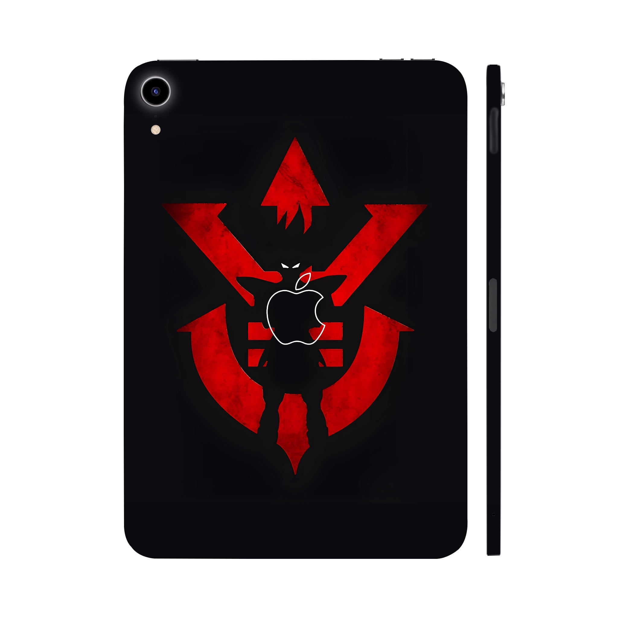 Apple Ipad Air 11 M3 2025 Vegeta Silhouette in Red Anime Tablet Skins