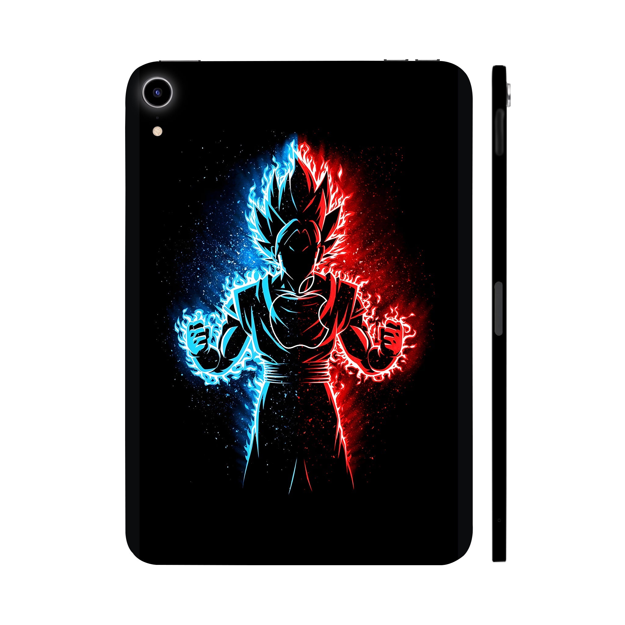 Apple Ipad Air 11 M3 2025 Vegeta in Dual Color Anime Tablet Skins