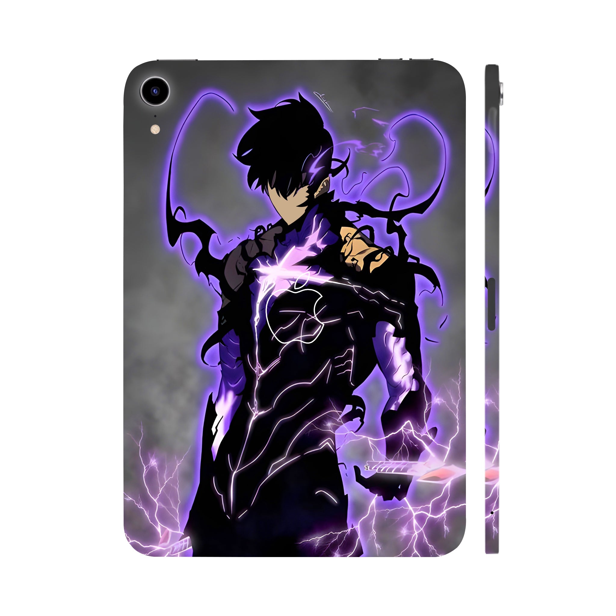 Apple Ipad Air 11 M3 2025 Sung Jin Woo Shadow Monarch Anime Tablet Skins