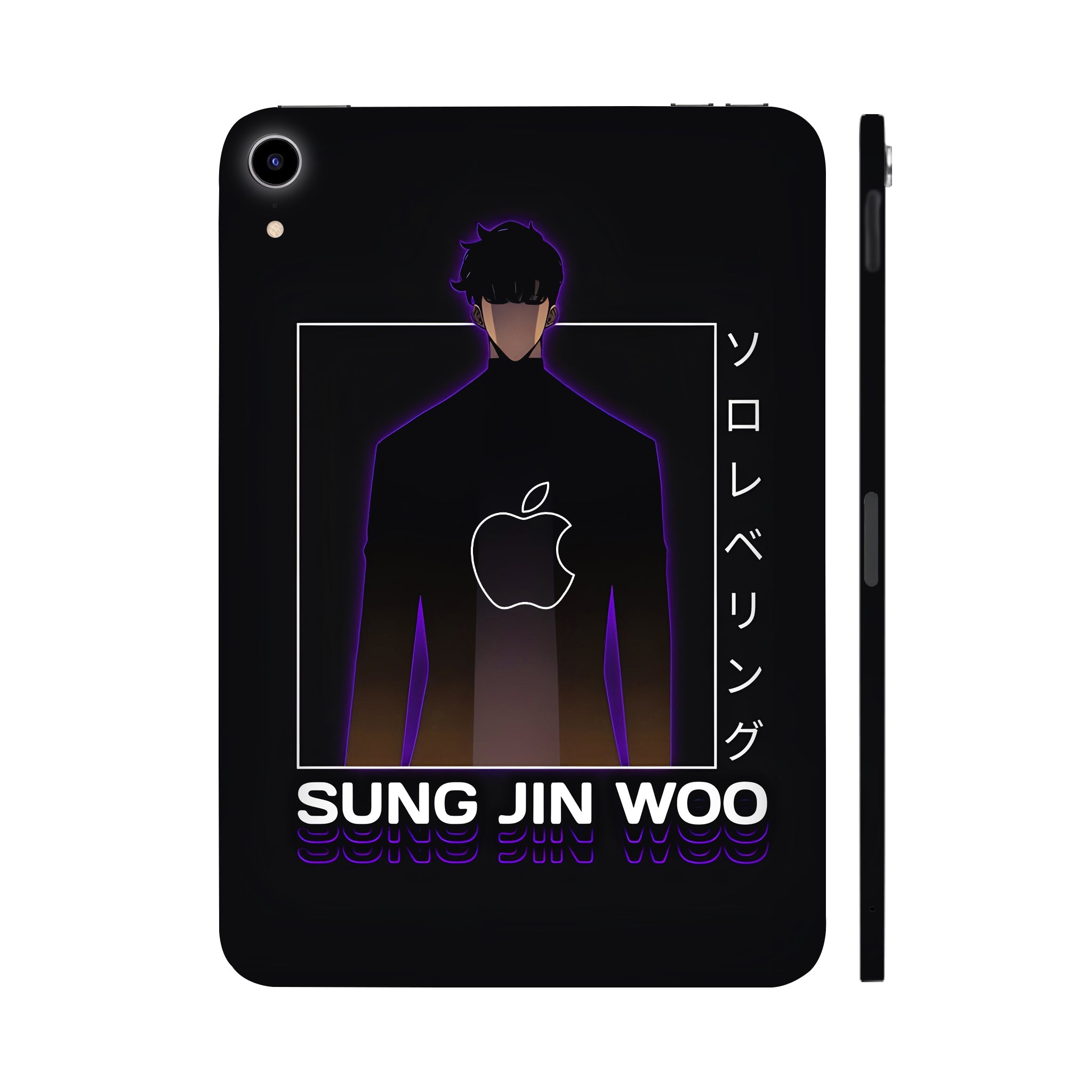 Apple Ipad Air 11 M3 2025 Sung Jin Woo Solo Leveling Anime Tablet Skins