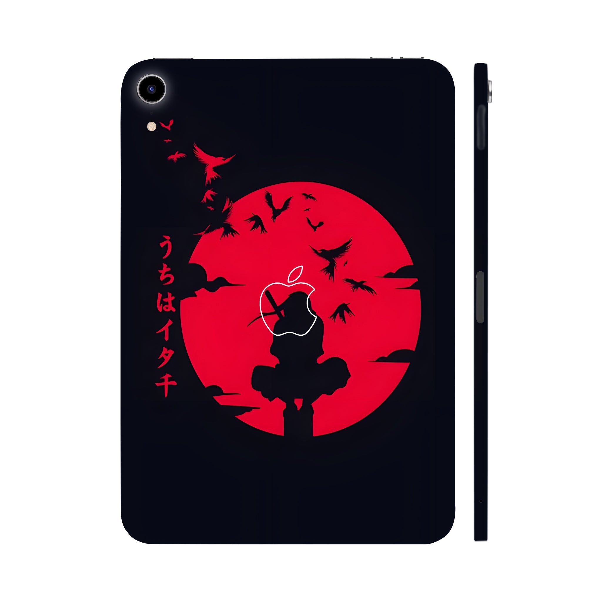 Apple Ipad Air 11 M3 2025 Uchiha Itachi Silhouette Anime Tablet Skins