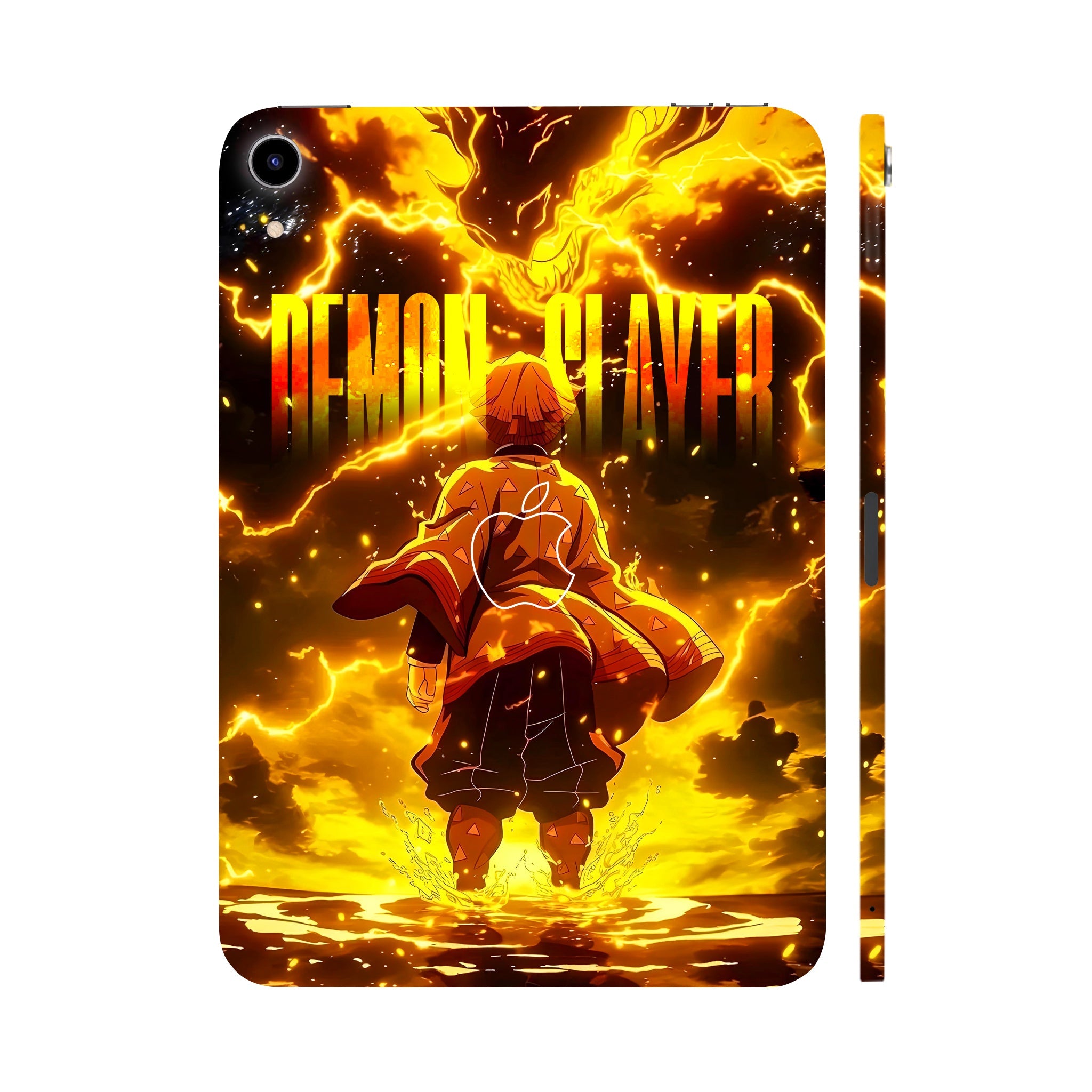 Apple Ipad Air 11 M3 2025 Zenitsu Lightning Strike Anime Tablet Skins