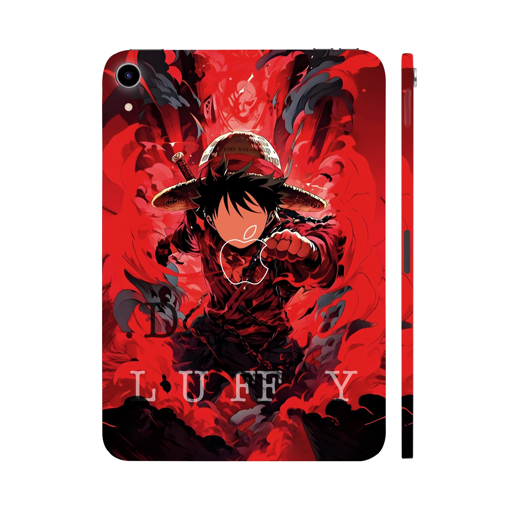 Apple Ipad Air 11 M3 2025 Gear Fifth Luffy in Red Anime Tablet Skins