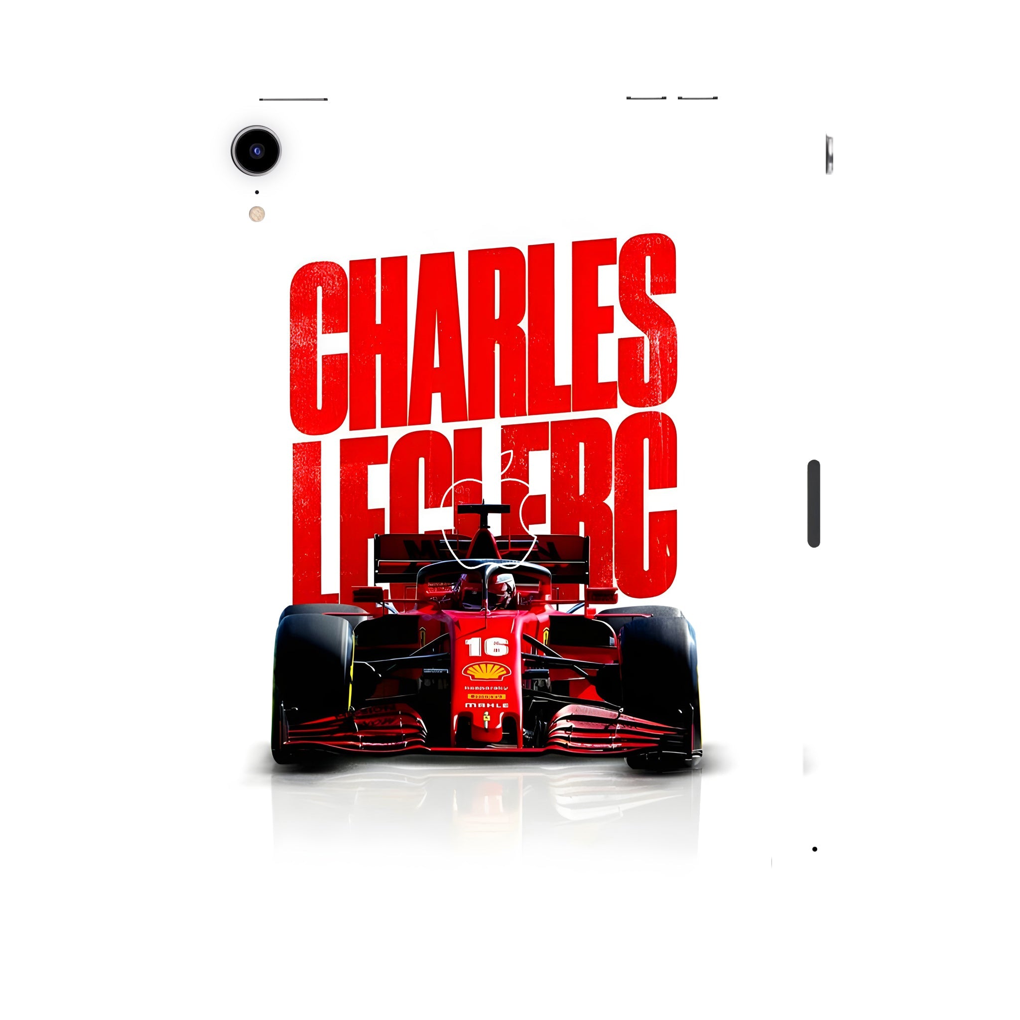 Apple Ipad Air 11 M3 2025 Charles Leclerc Ferrari Cars & Bikes Tablet Skins