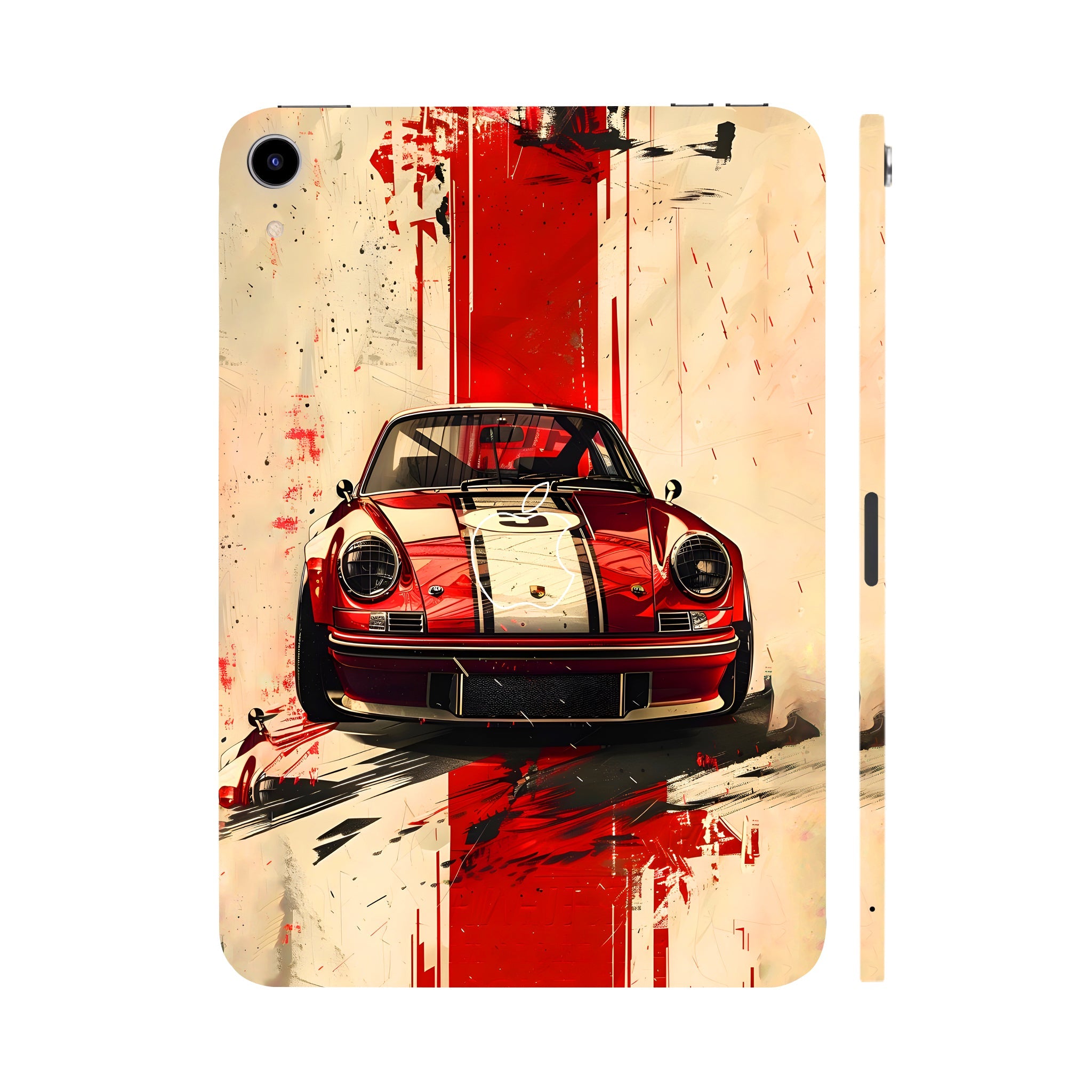 Apple Ipad Air 11 M3 2025 Classic Red Porsche Cars & Bikes Tablet Skins
