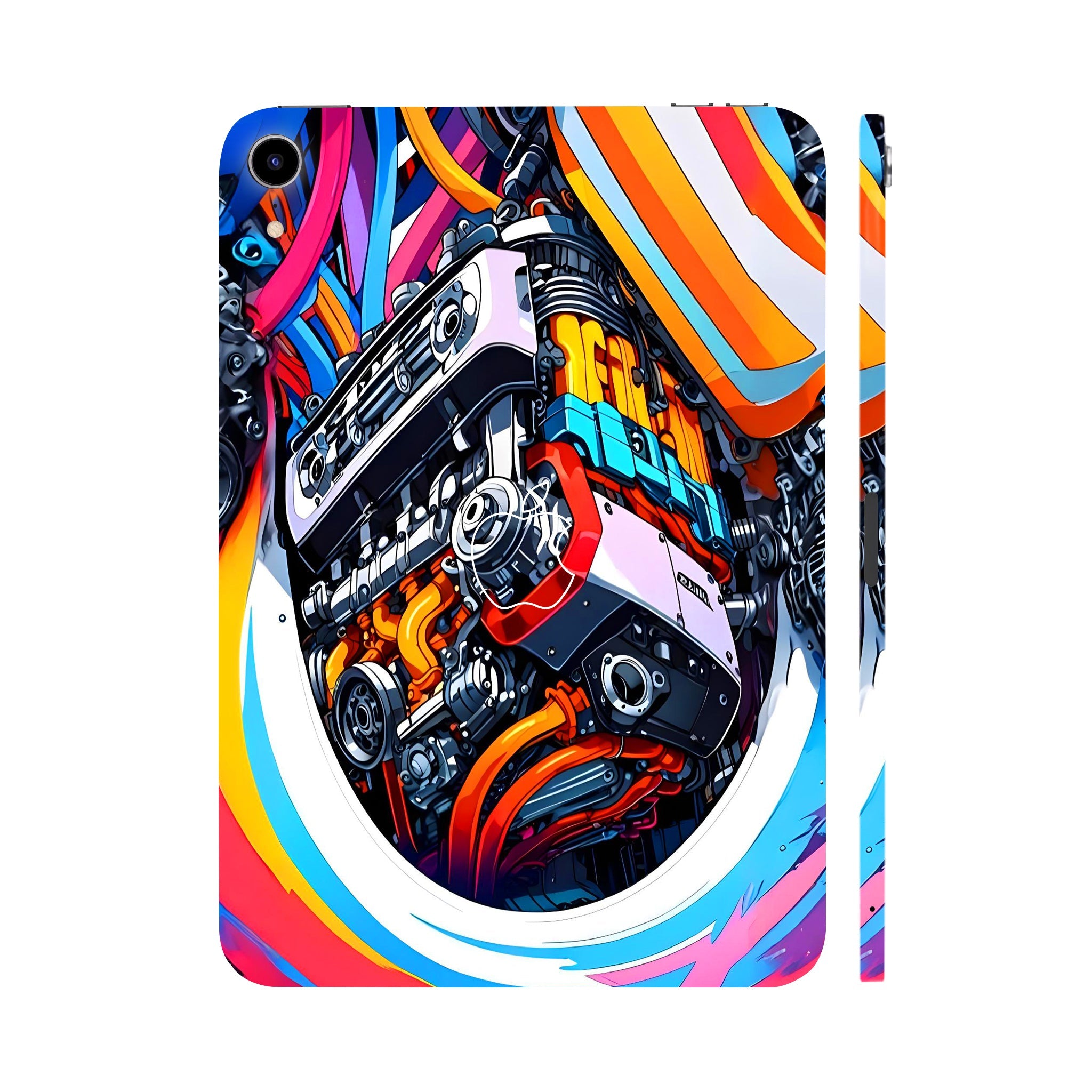 Apple Ipad Air 11 M3 2025 Power in Motion Cars & Bikes Tablet Skins