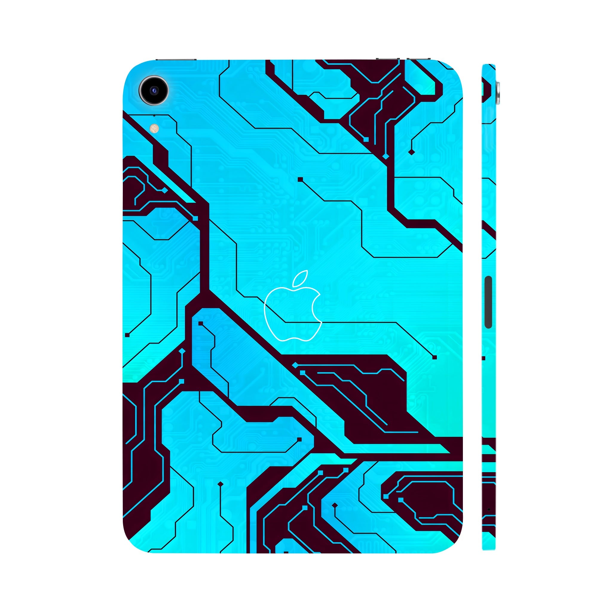 Apple Ipad Air 11 M3 2025 Blue Circuit Tablet Skins