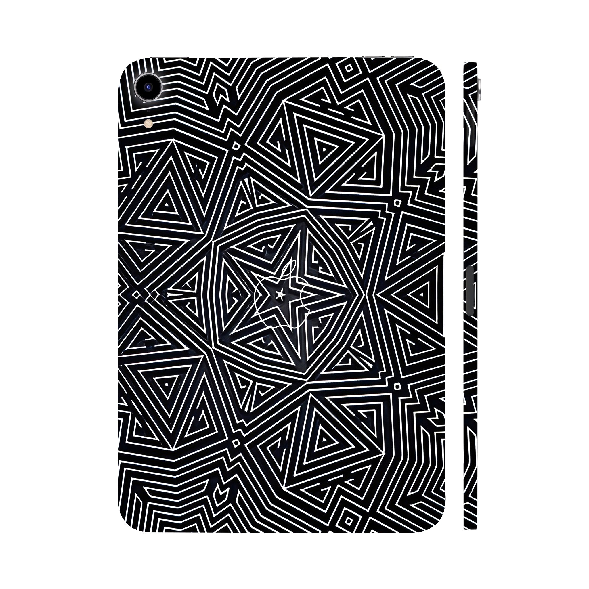 Apple Ipad Air 11 M3 2025 Monochrome Maze Tablet Skins
