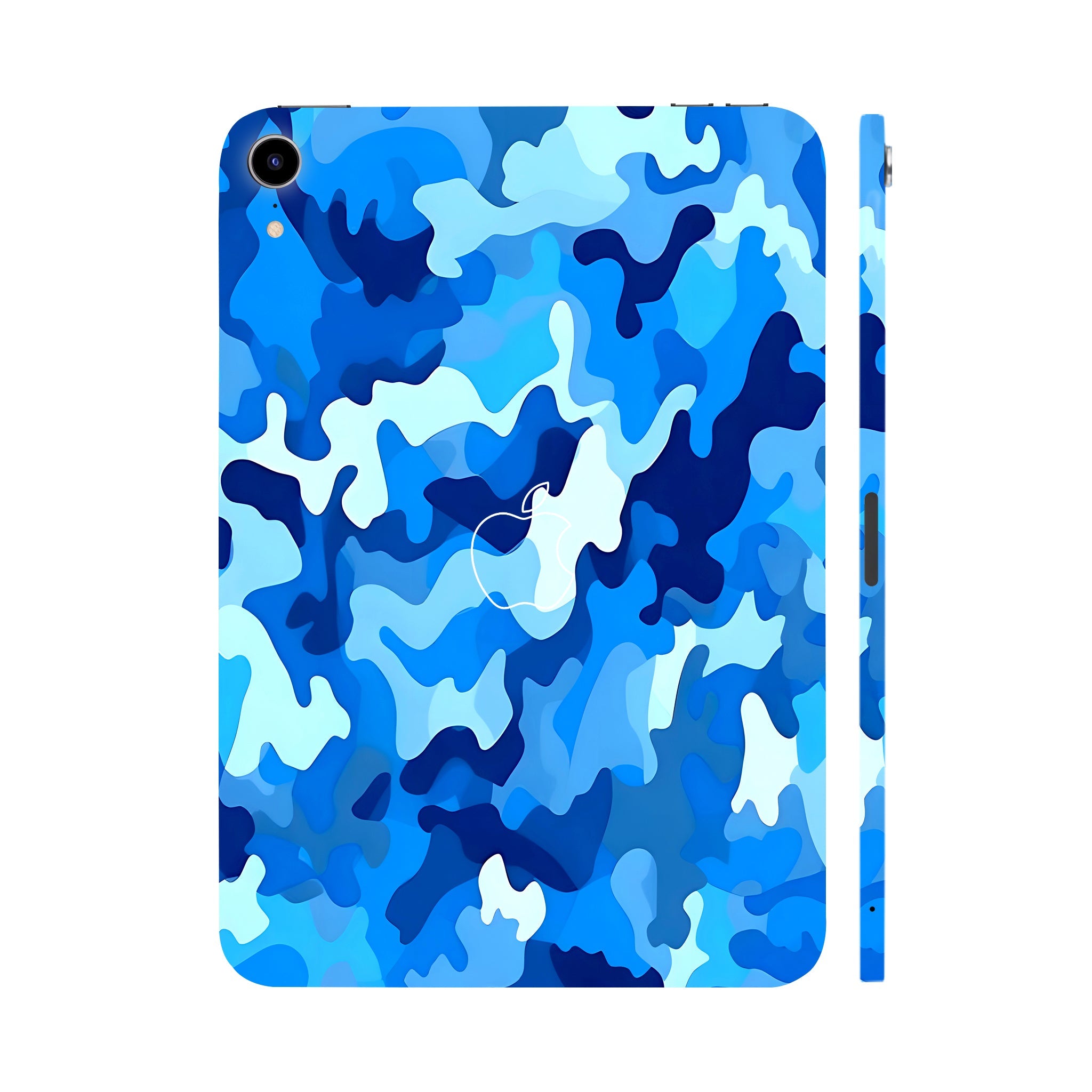 Apple Ipad Air 11 M3 2025 Arctic Blue Camo Pattern Tablet Skins