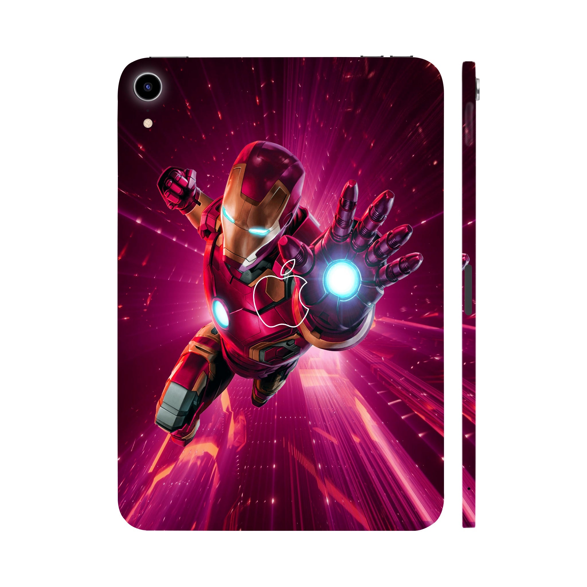 Apple Ipad Air 11 M3 2025 Iron Man in Action Movies Tablet Skins