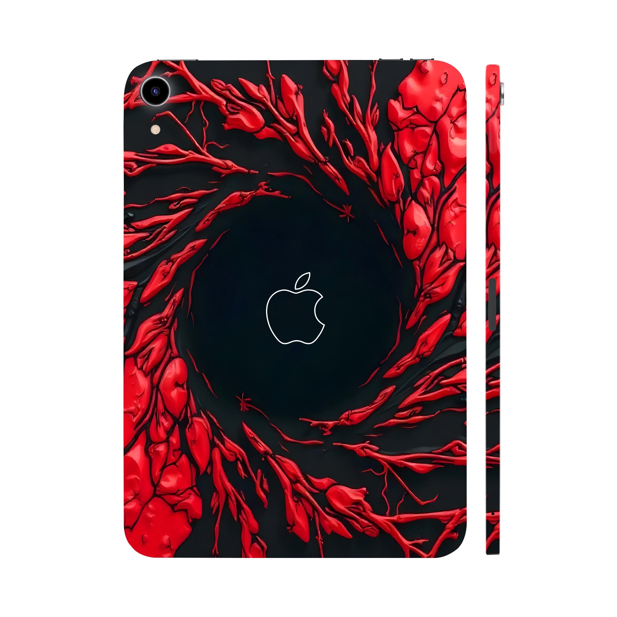 Apple Ipad Air 11 M3 2025 Spiderman Web Red Movies Tablet Skins