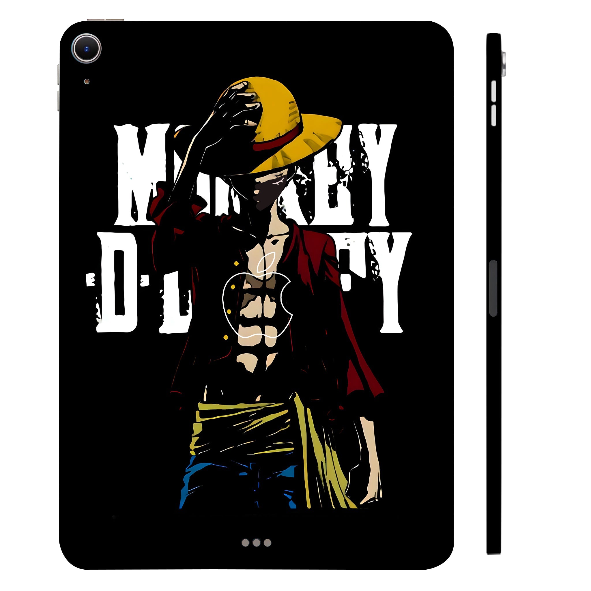 Apple iPad Air 13 M2 2024 Luffy With His Straw Hat Anime Tablet Skins