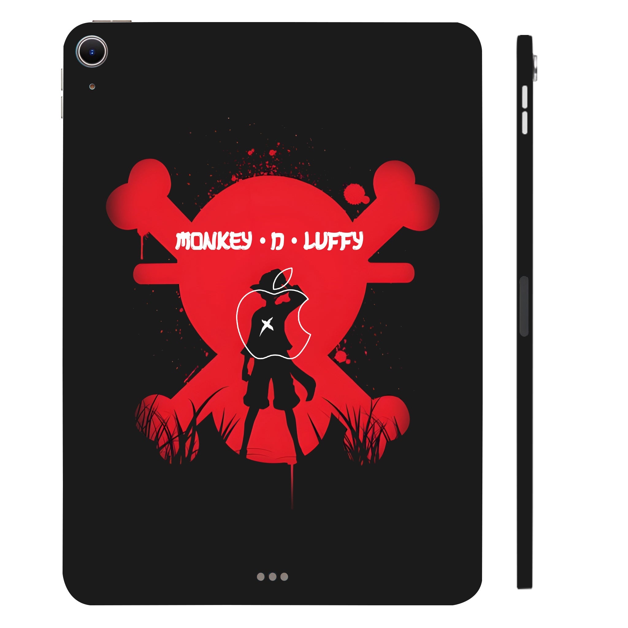 Apple iPad Air 13 M2 2024 Monkey D Luffy In Red Anime Tablet Skins