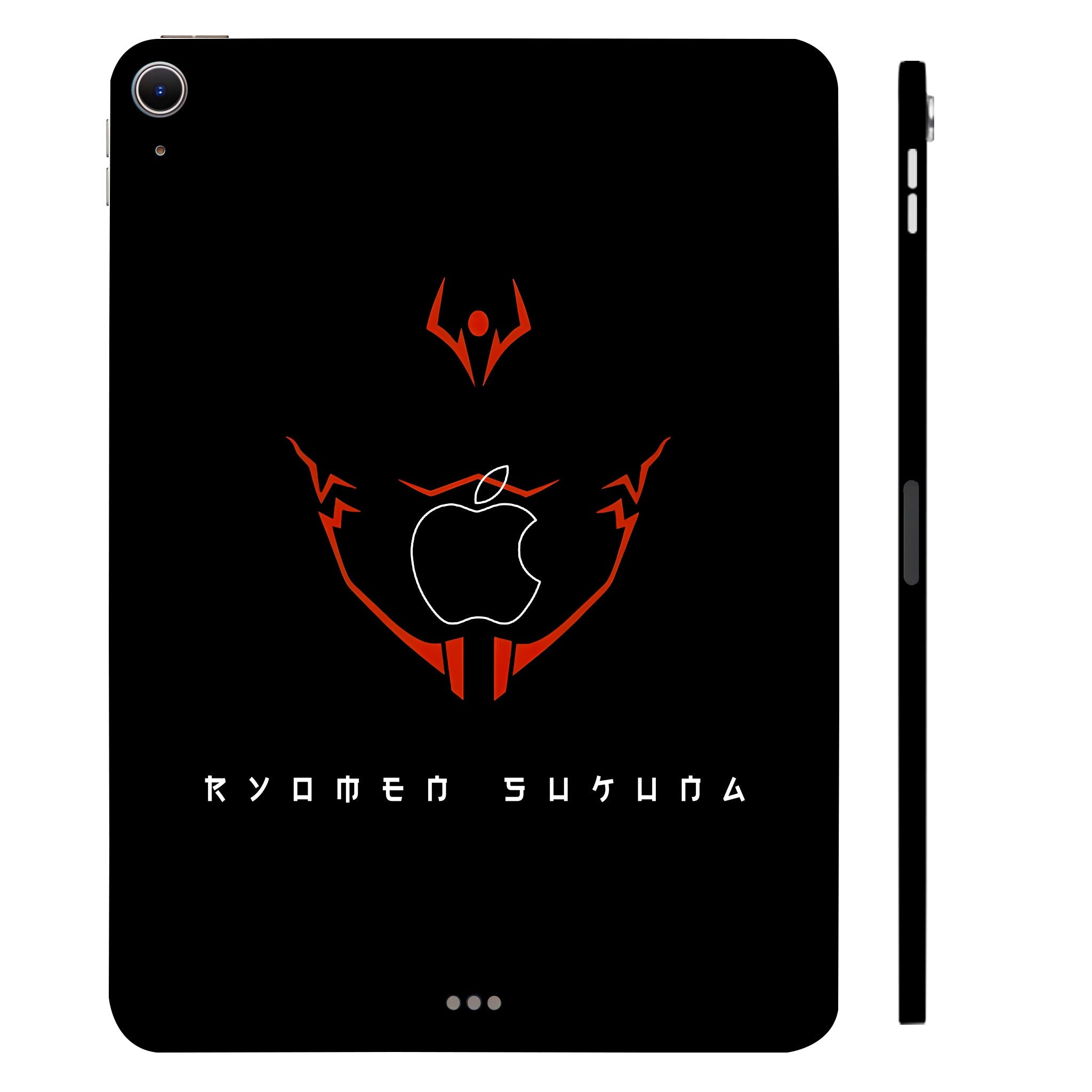 Apple iPad Air 13 M2 2024 Sukuna's Curse Mark in Red Anime Tablet Skins