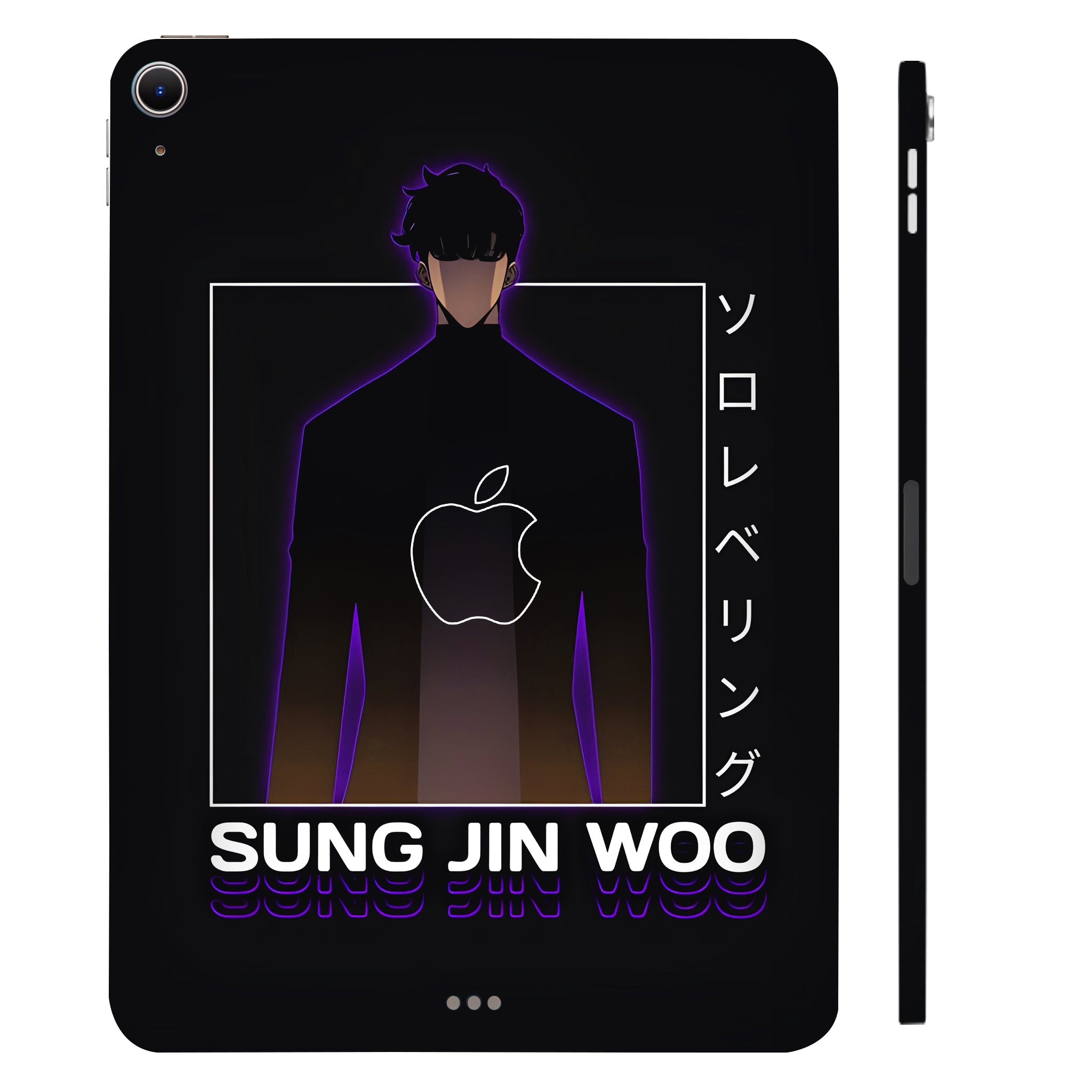 Apple iPad Air 13 M2 2024 Sung Jin Woo Solo Leveling Anime Tablet Skins