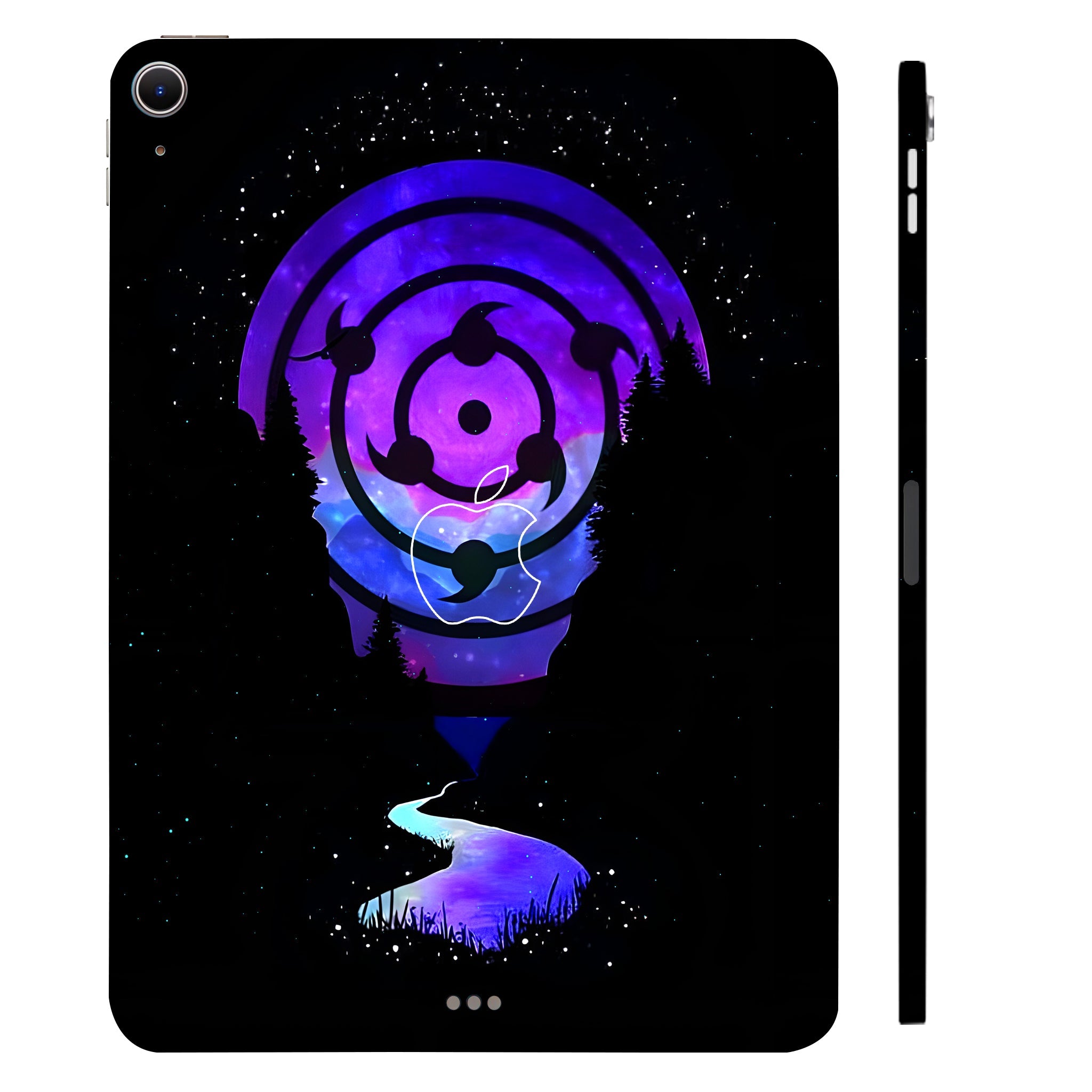 Apple iPad Air 13 M2 2024 Rinnegan Naruto Anime Tablet Skins