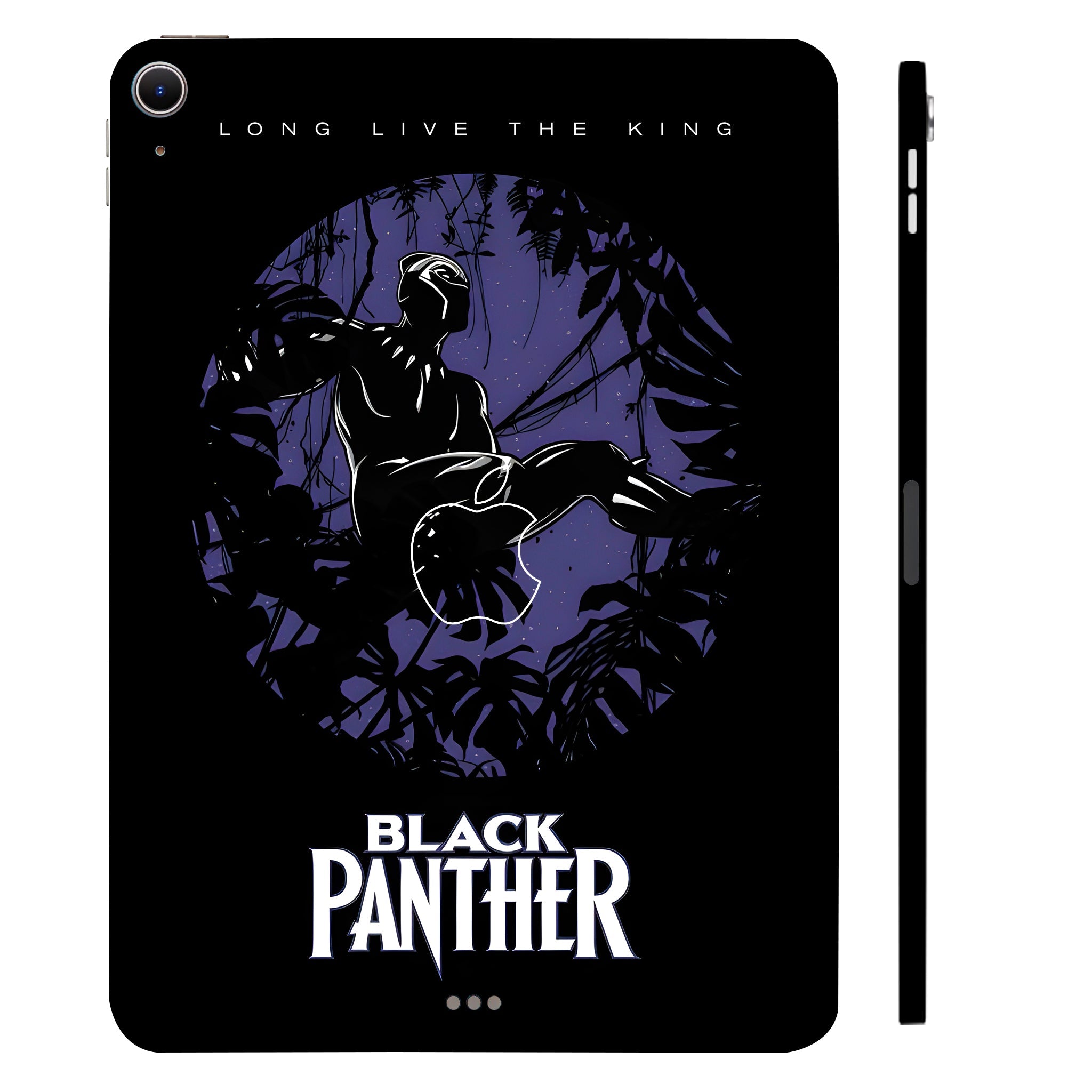 Apple iPad Air 13 M2 2024 Black Panther in Black Movies Tablet Skins