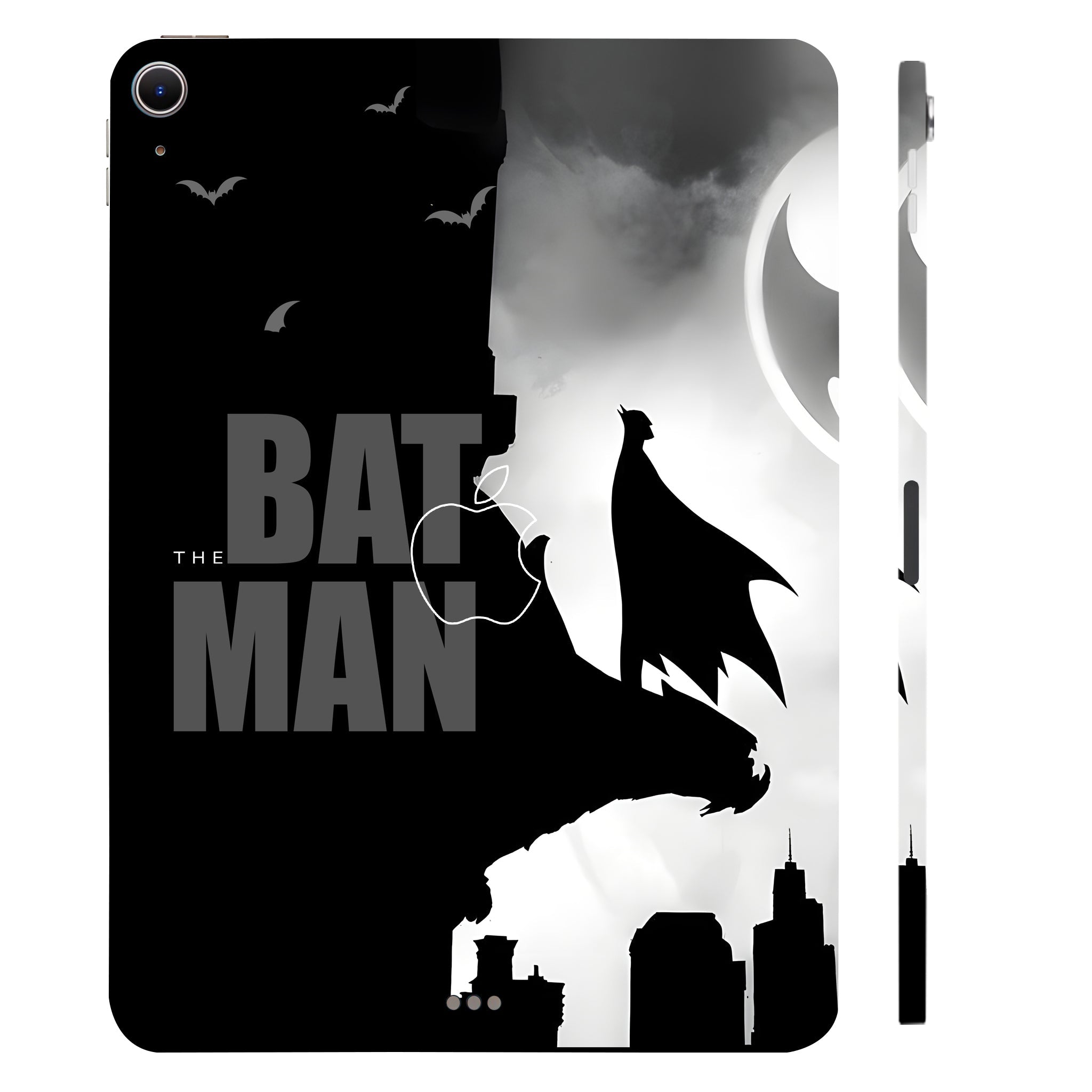 Apple iPad Air 13 M2 2024 The Batman in BW Movies 3D Tablet Skin