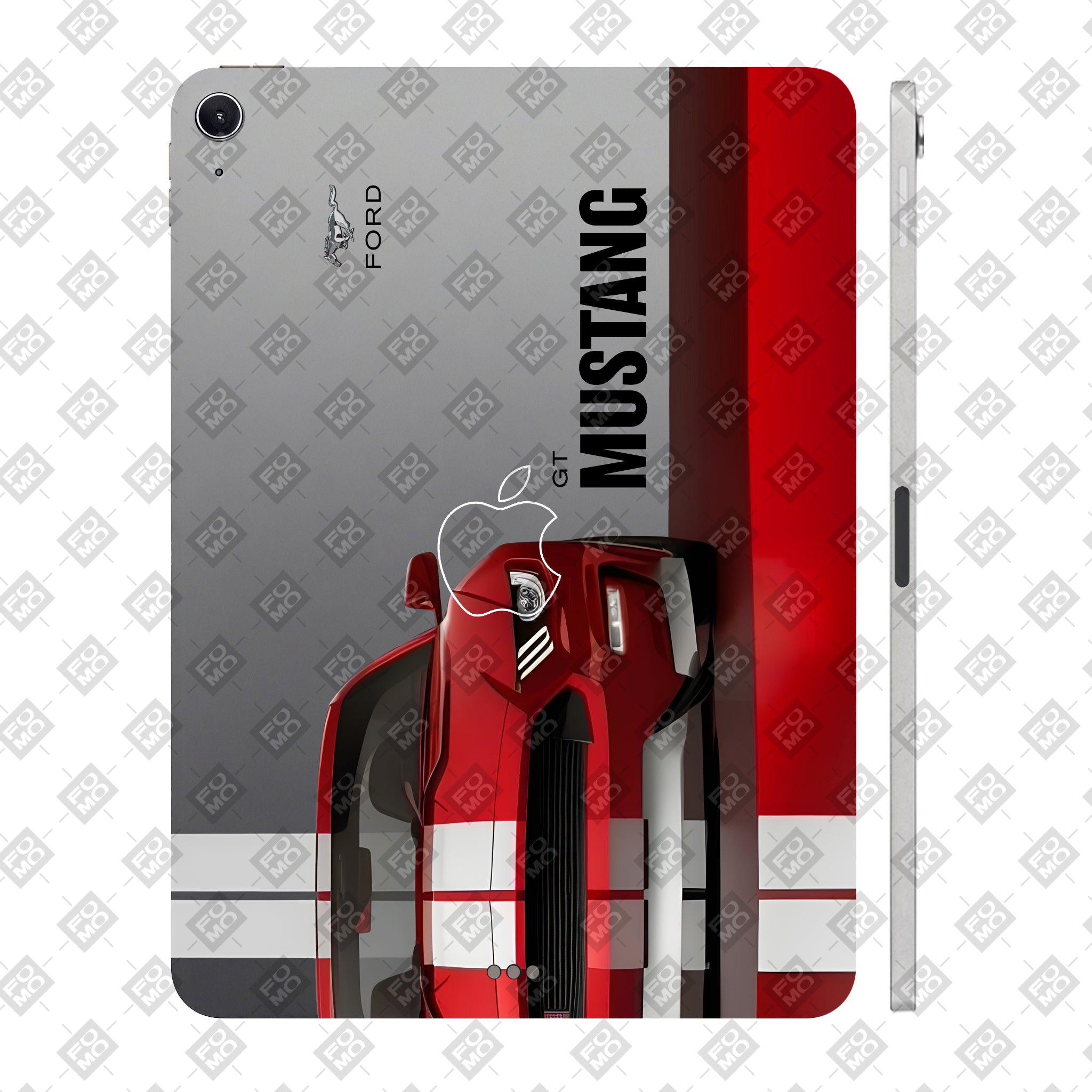 Apple iPad Air 13 M2 2024 Transparent Mustang Power Tablet Skin