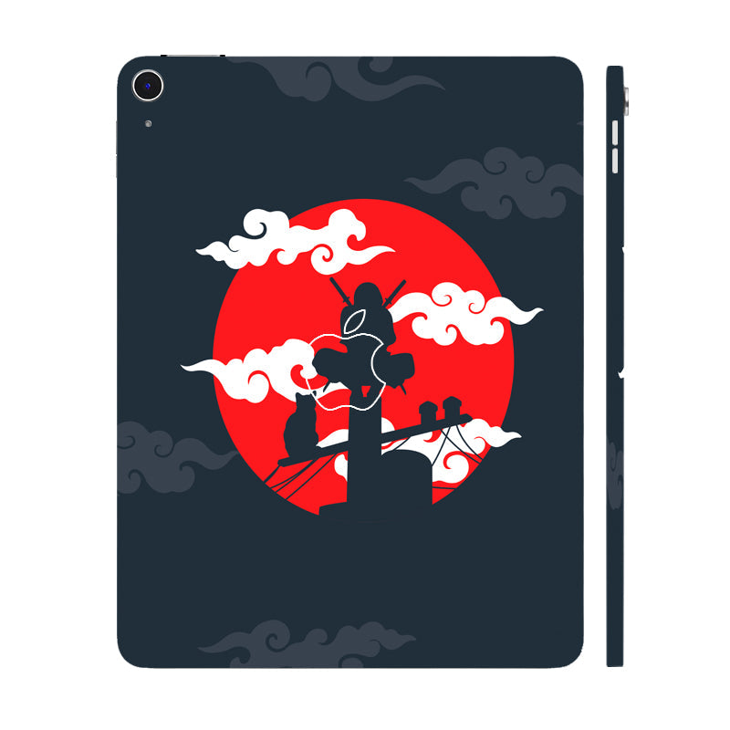 Apple iPad Air 13 M3 2025 Itachi Uchiha Anime 3D Tablet Skin