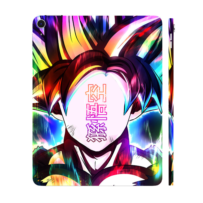 Apple iPad Air 13 M3 2025 Super Saiyan Mode Anime Tablet Skins