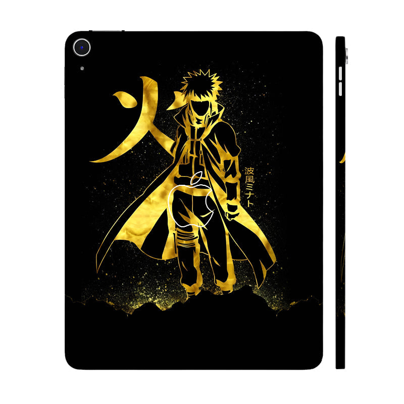 Apple iPad Air 13 M3 2025 Namikaze Minato in Golden Splendor Anime Tablet Skins