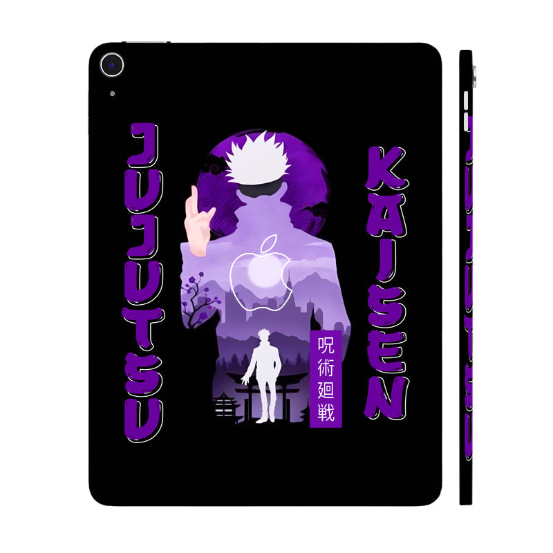 Apple iPad Air 13 M3 2025 Jujutsu Kaisen Gojo Silhouette Anime Tablet Skins