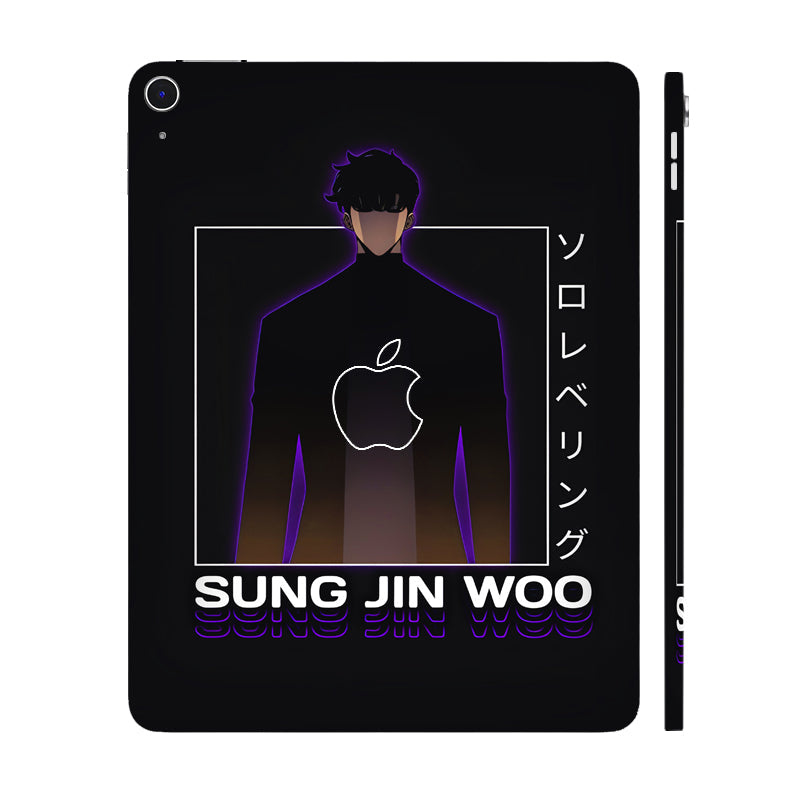 Apple iPad Air 13 M3 2025 Sung Jin Woo Solo Leveling Anime Tablet Skins