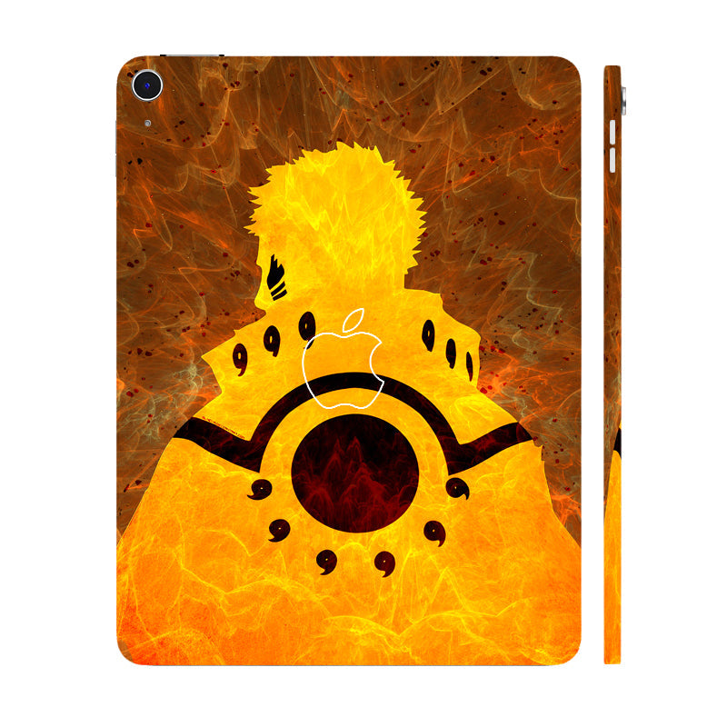 Apple iPad Air 13 M4 2026 Naruto Six Paths Sage Mode Anime Tablet Skin