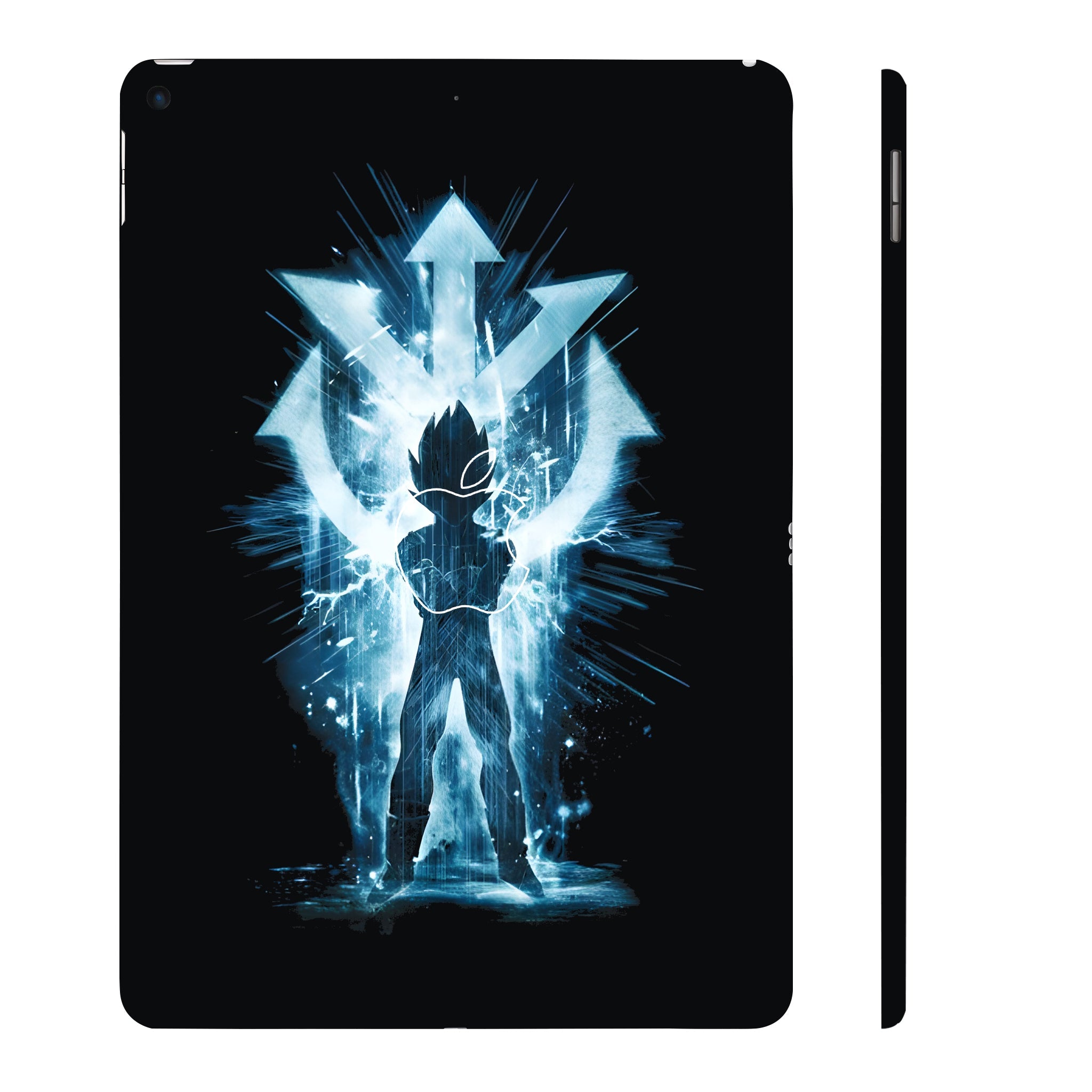 Apple iPad Air 3 2019 Vegeta in Electric Blue Anime Tablet Skins