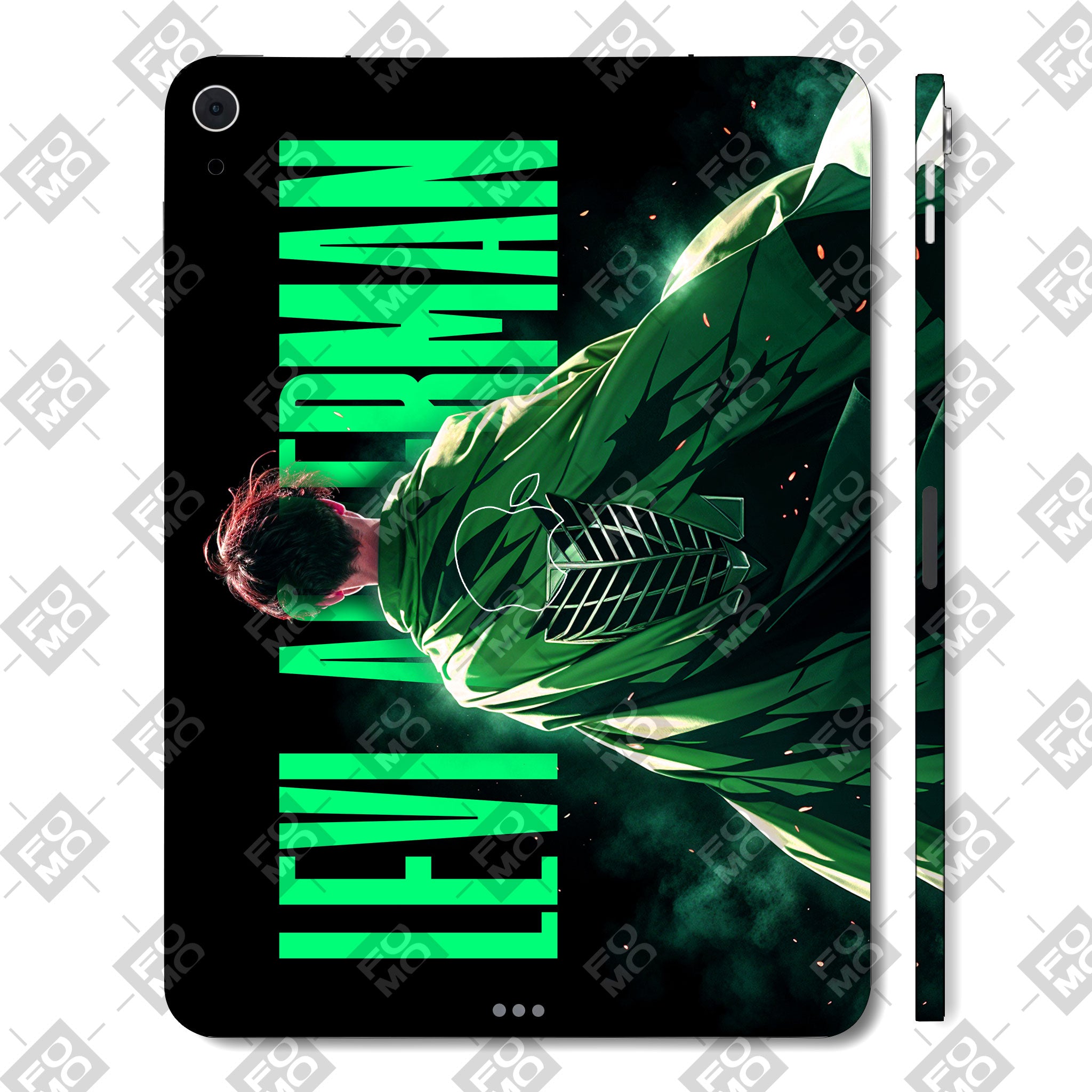 Apple iPad Air 4th Gen 2020 Levi Wings of Freedom Anime Tablet Skins