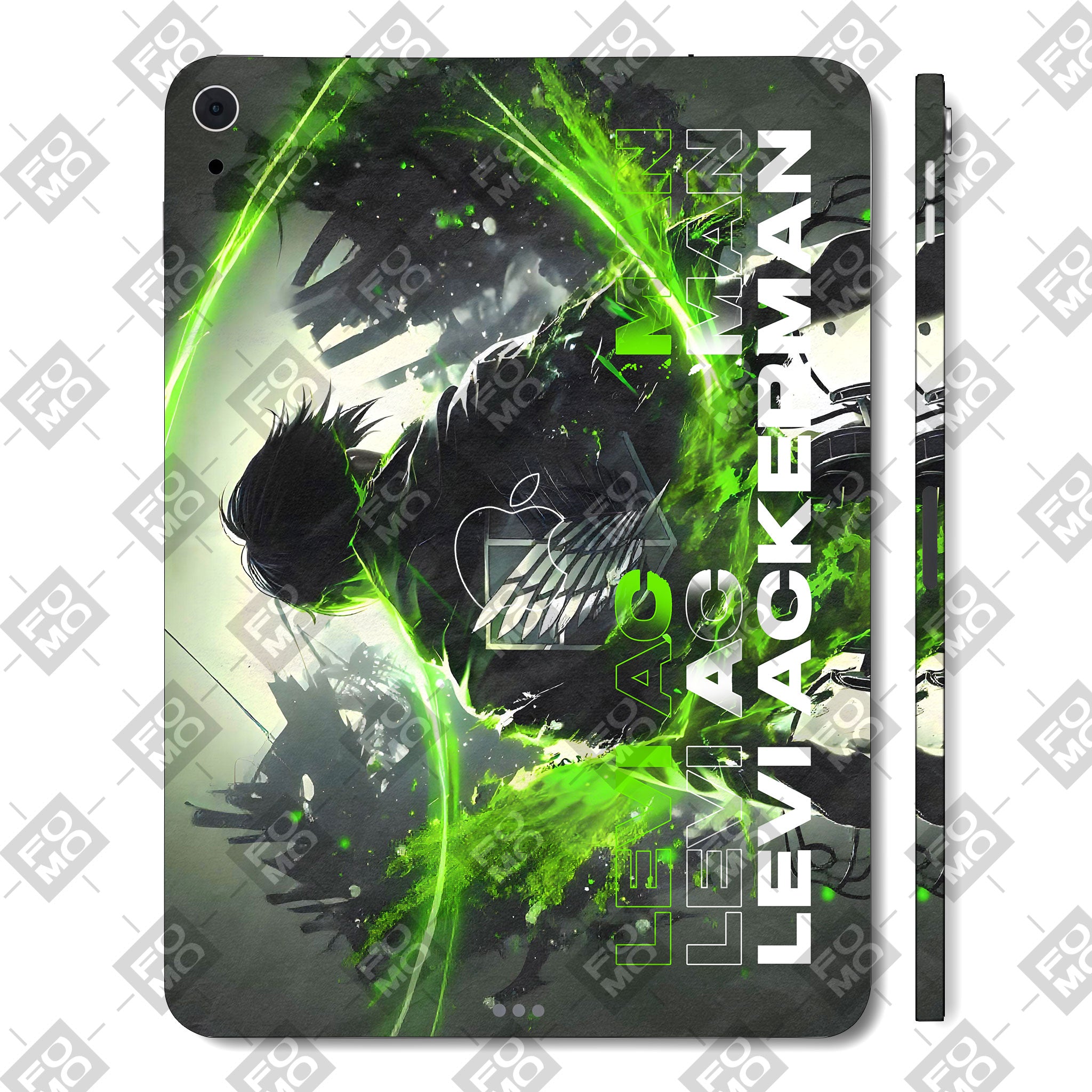 Apple iPad Air 4th Gen 2020 Levi Battle Fury Anime Tablet Skins