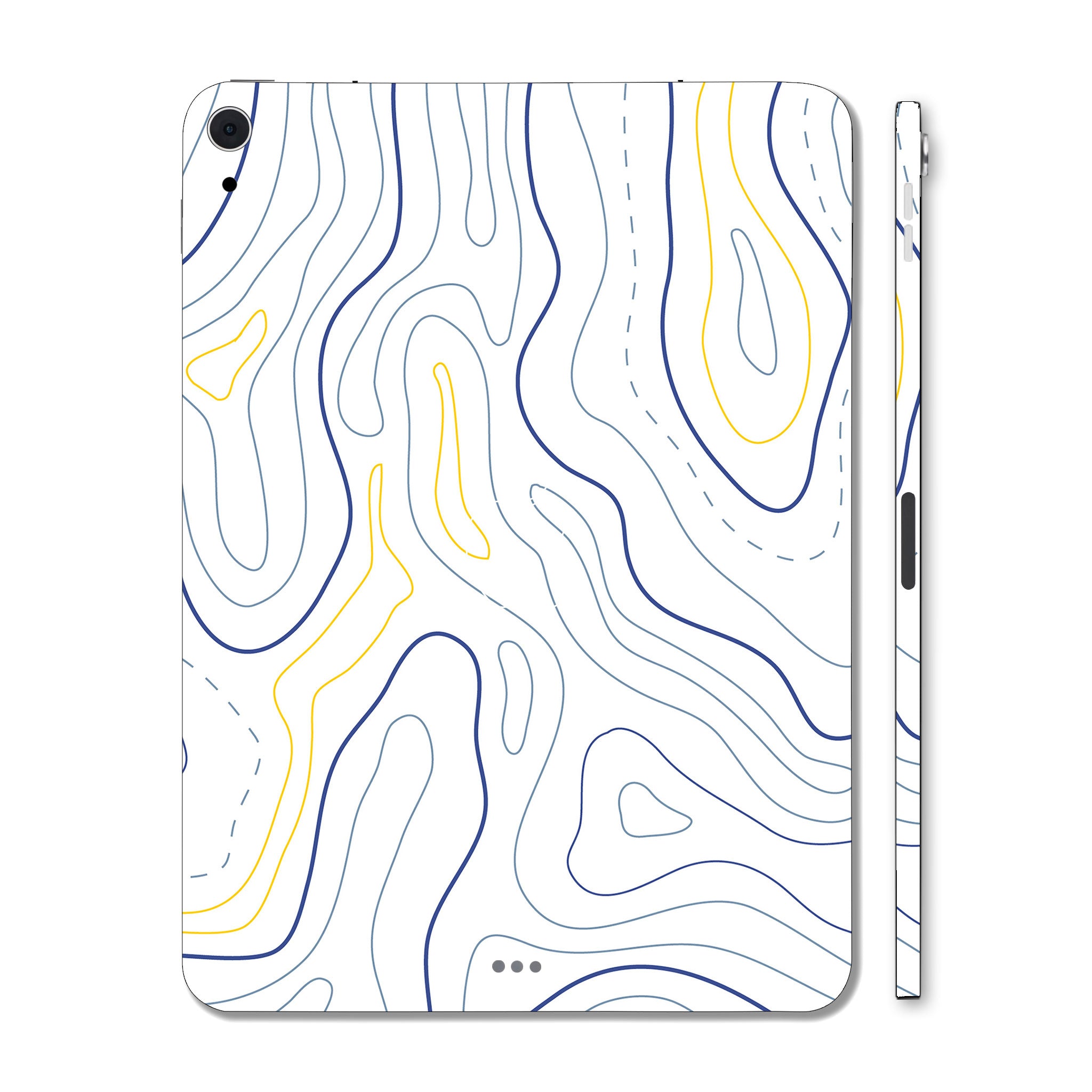 Apple iPad Air 4th Gen 2020 Minimalist Colorful Contours Tablet Skins