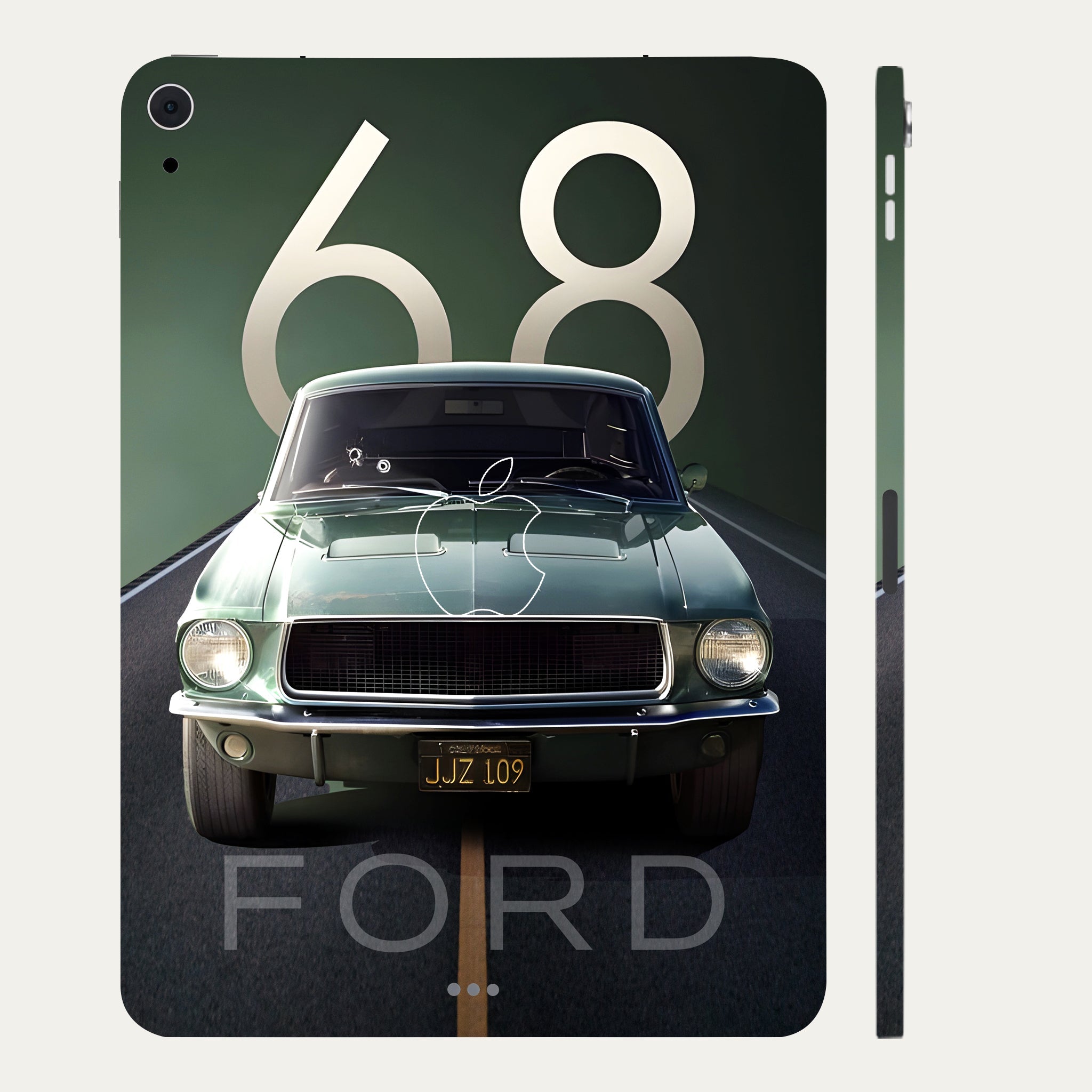 Apple iPad Air 4th Gen 2020 1968 Bullit Mustang Cars & Bikes Tablet Skins