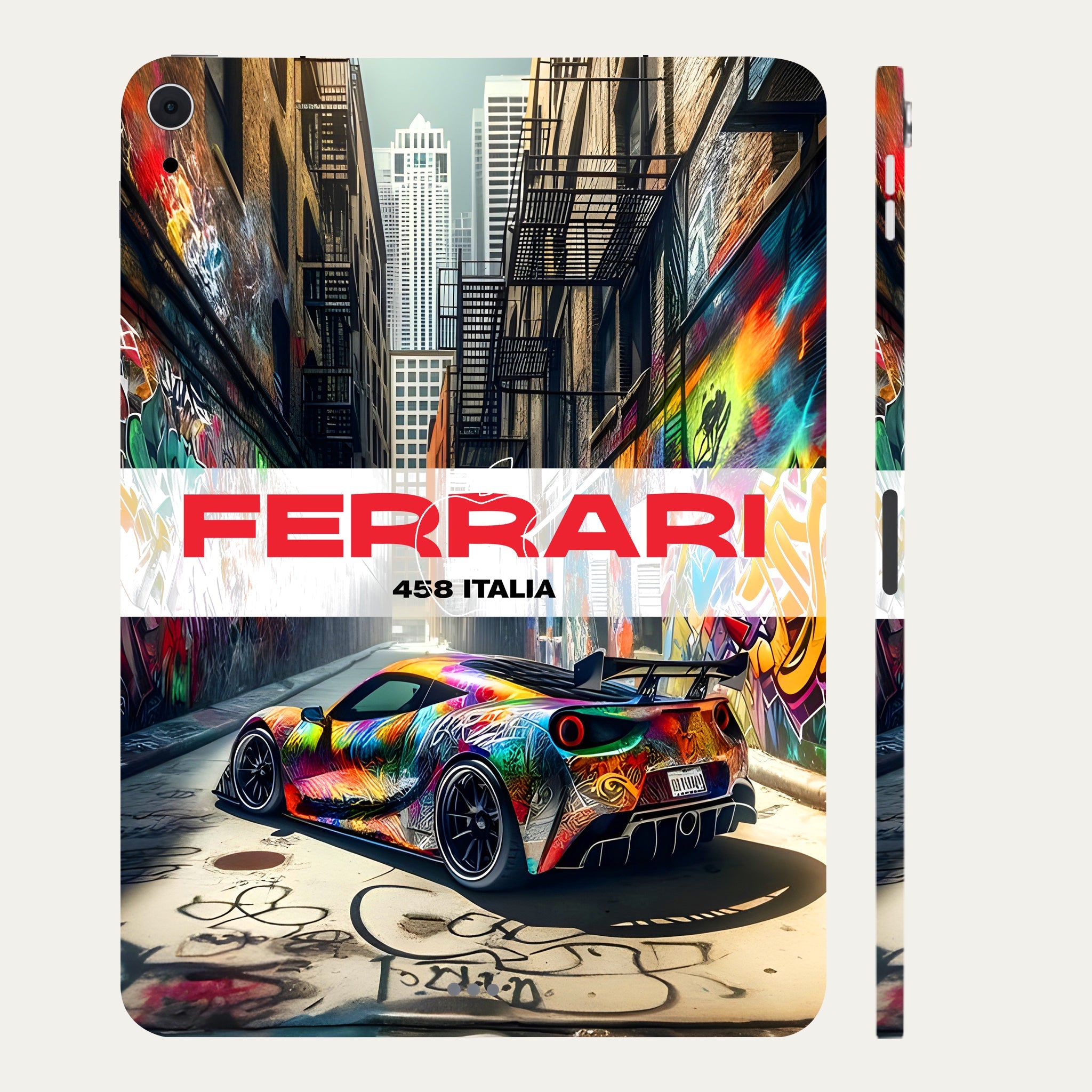 Apple iPad Air 5th Gen 2022 Ferrari 458 Italia Cars & Bikes Tablet Skins