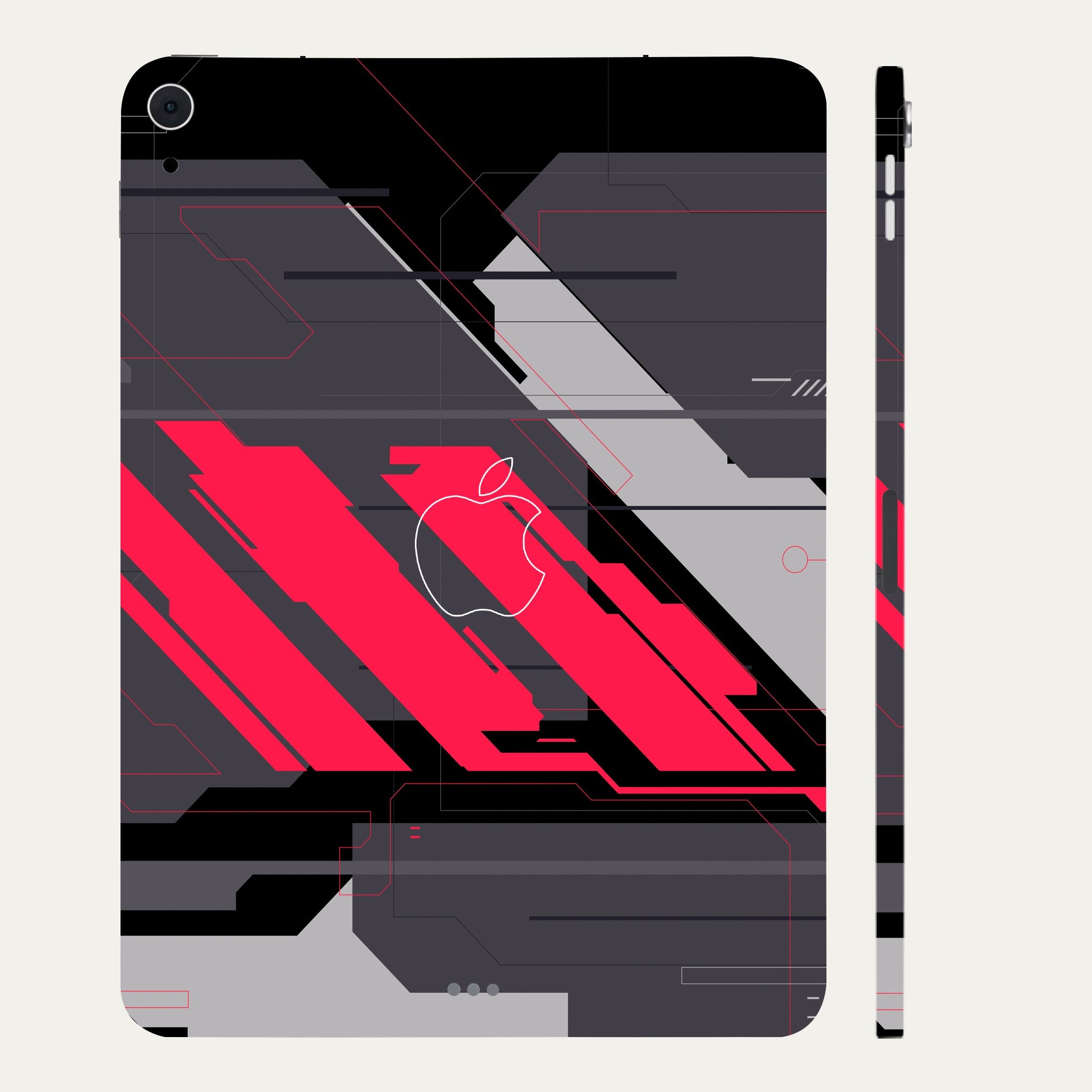 Apple iPad Air 5th Gen 2022 Old World Cyberpunk Design Tablet Skins