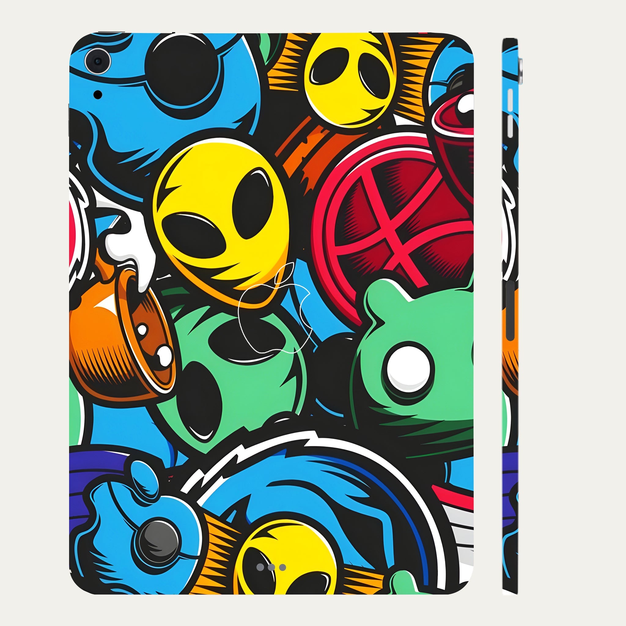 Apple iPad Air 5th Gen 2022 Vibrant Chaos Tablet Skins
