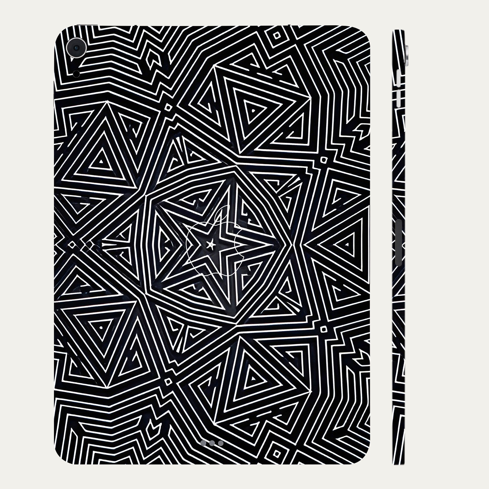 Apple iPad Air 5th Gen 2022 Monochrome Maze Tablet Skins