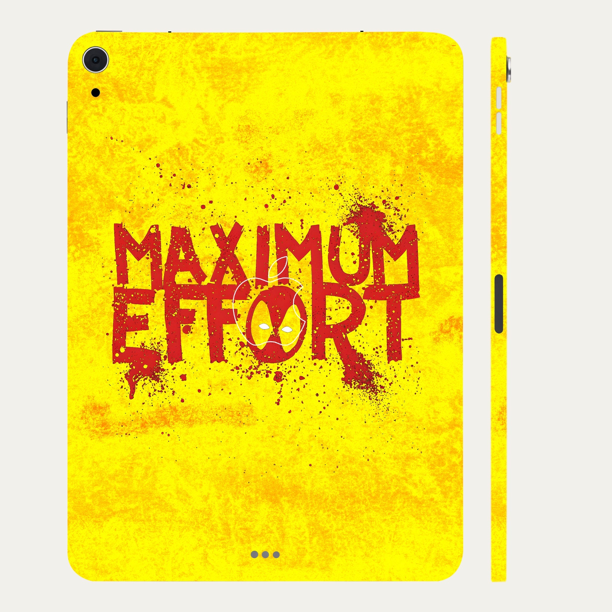 Apple iPad Air 4th Gen 2020 Deadpool Maximum Effort Movies Tablet Skins