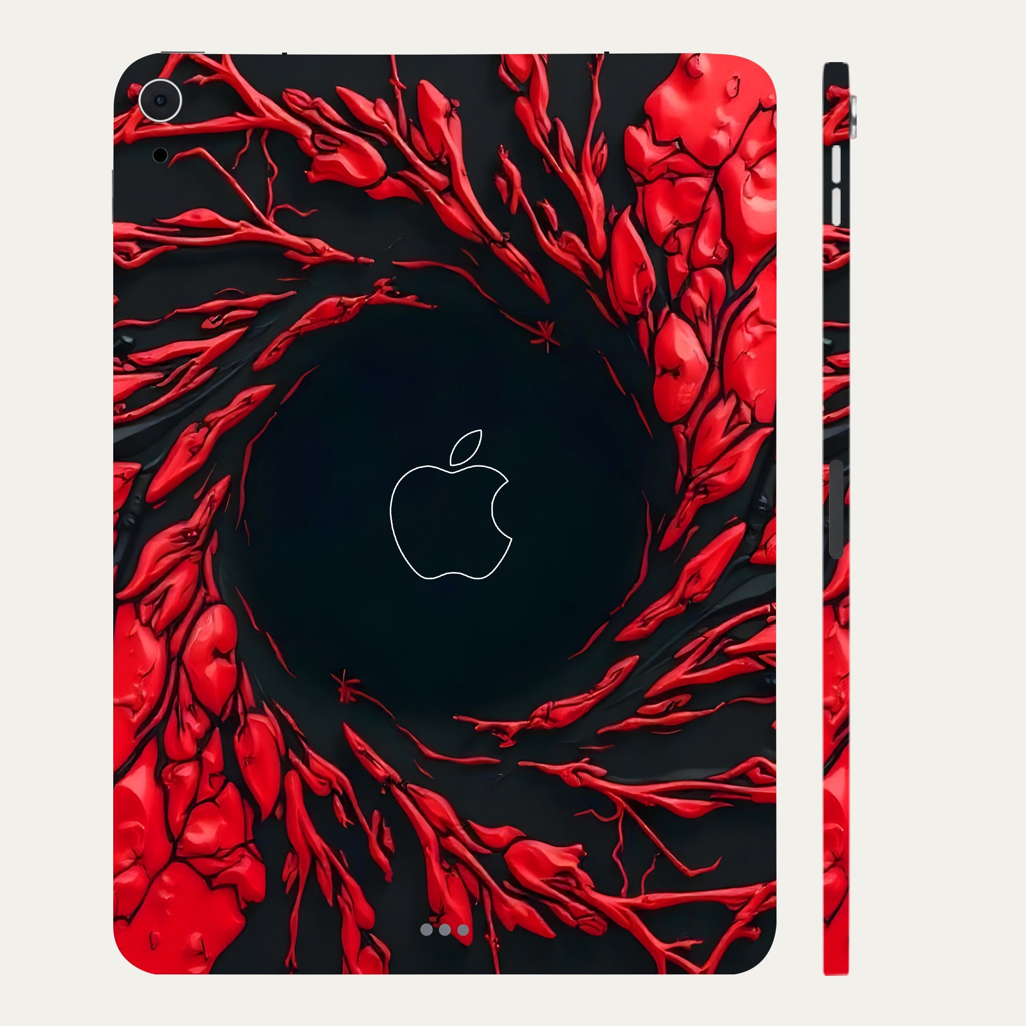 Apple iPad Air 5th Gen 2022 Spiderman Web Red Movies Tablet Skins