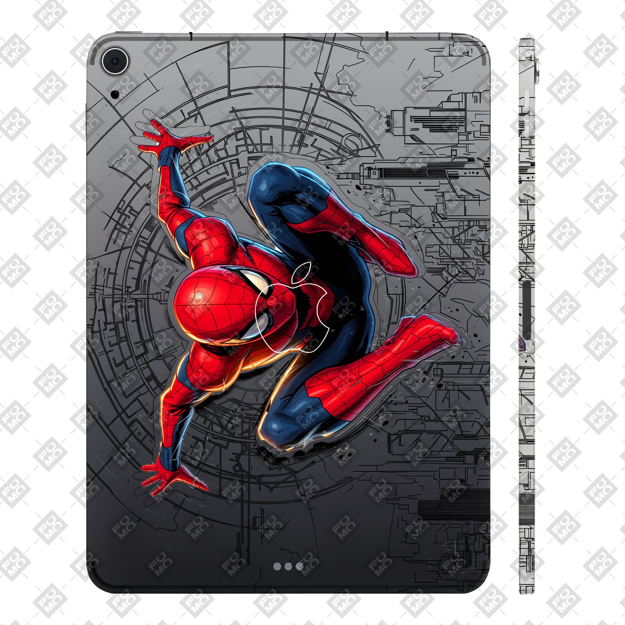 Apple iPad Air 5th Gen 2022 Transparent Web of Destiny Tablet Skin