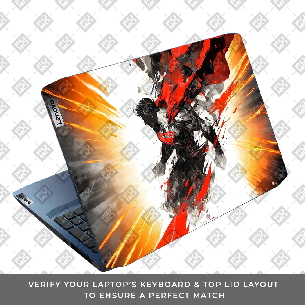 Superman Ascension Lenovo IdeaPad Gaming 3 15ARH05 and 15IMH05 Laptop Skin