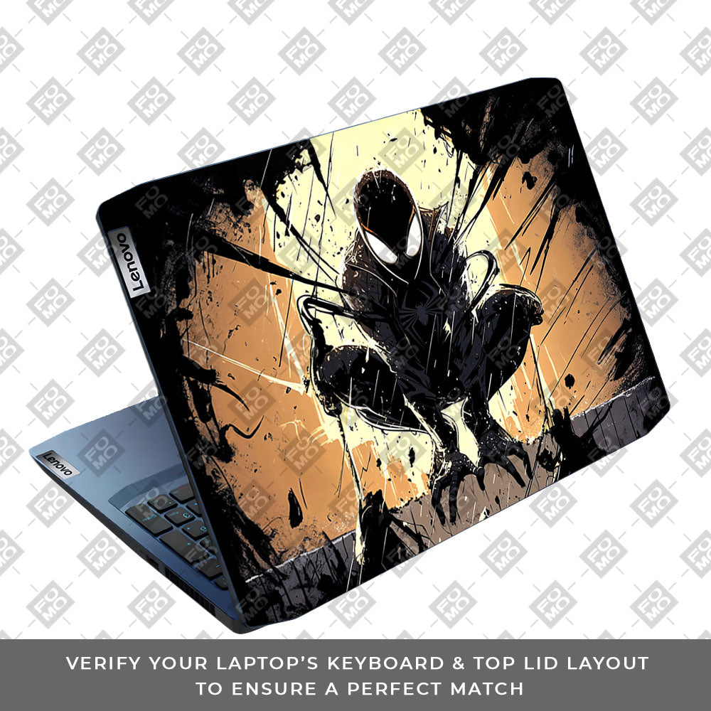 Shadow Spiderman Lenovo IdeaPad Gaming 3 15ARH05 and 15IMH05 Laptop Skin