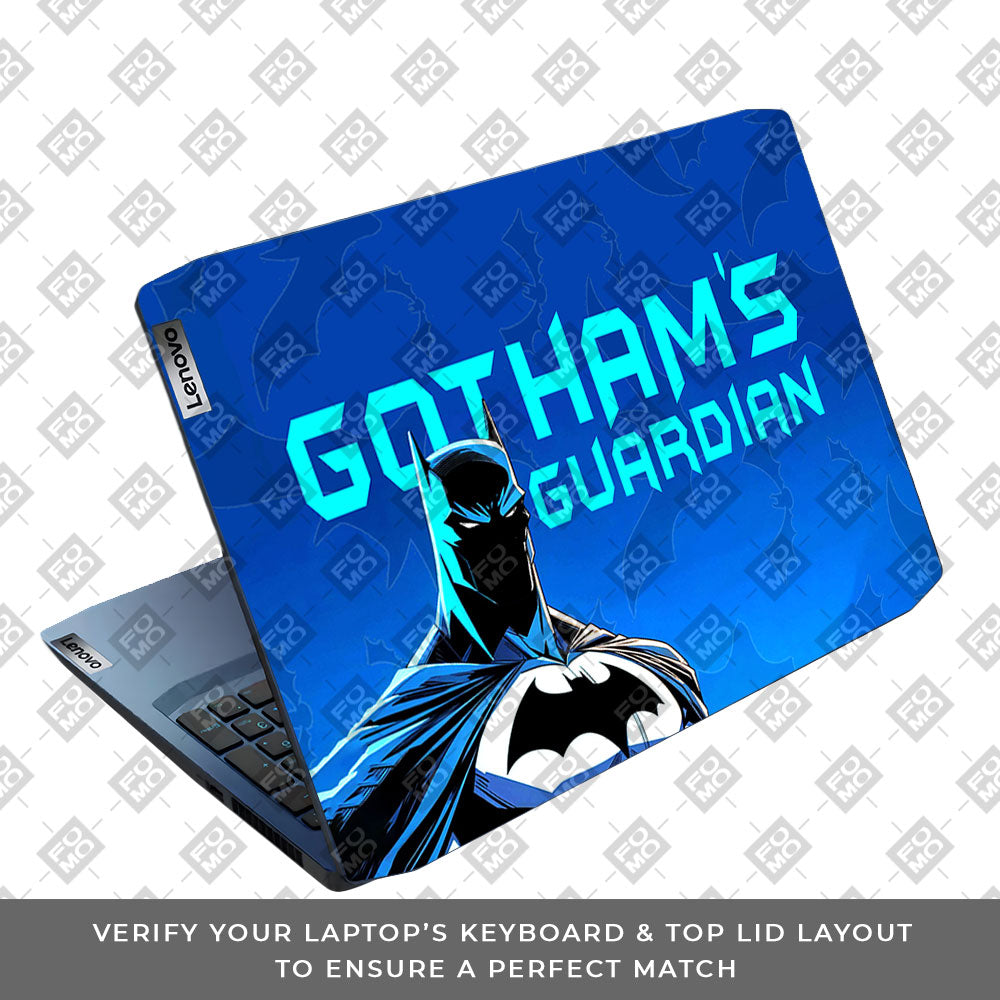 Gotham's Guardian Batman Lenovo IdeaPad Gaming 3 15ARH05 and 15IMH05 Laptop Skin