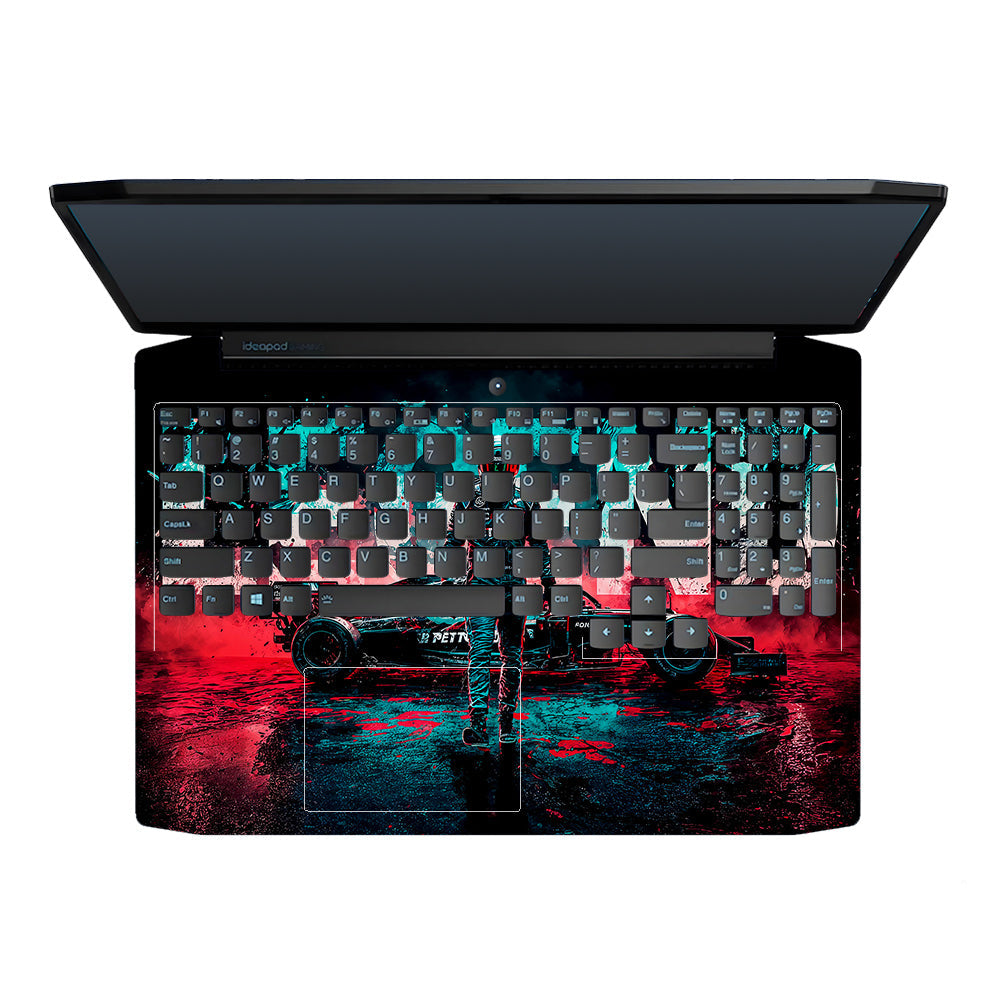 F1 Legend Racer Lenovo IdeaPad Gaming 3 15ARH05 and 15IMH05 Laptop Skin