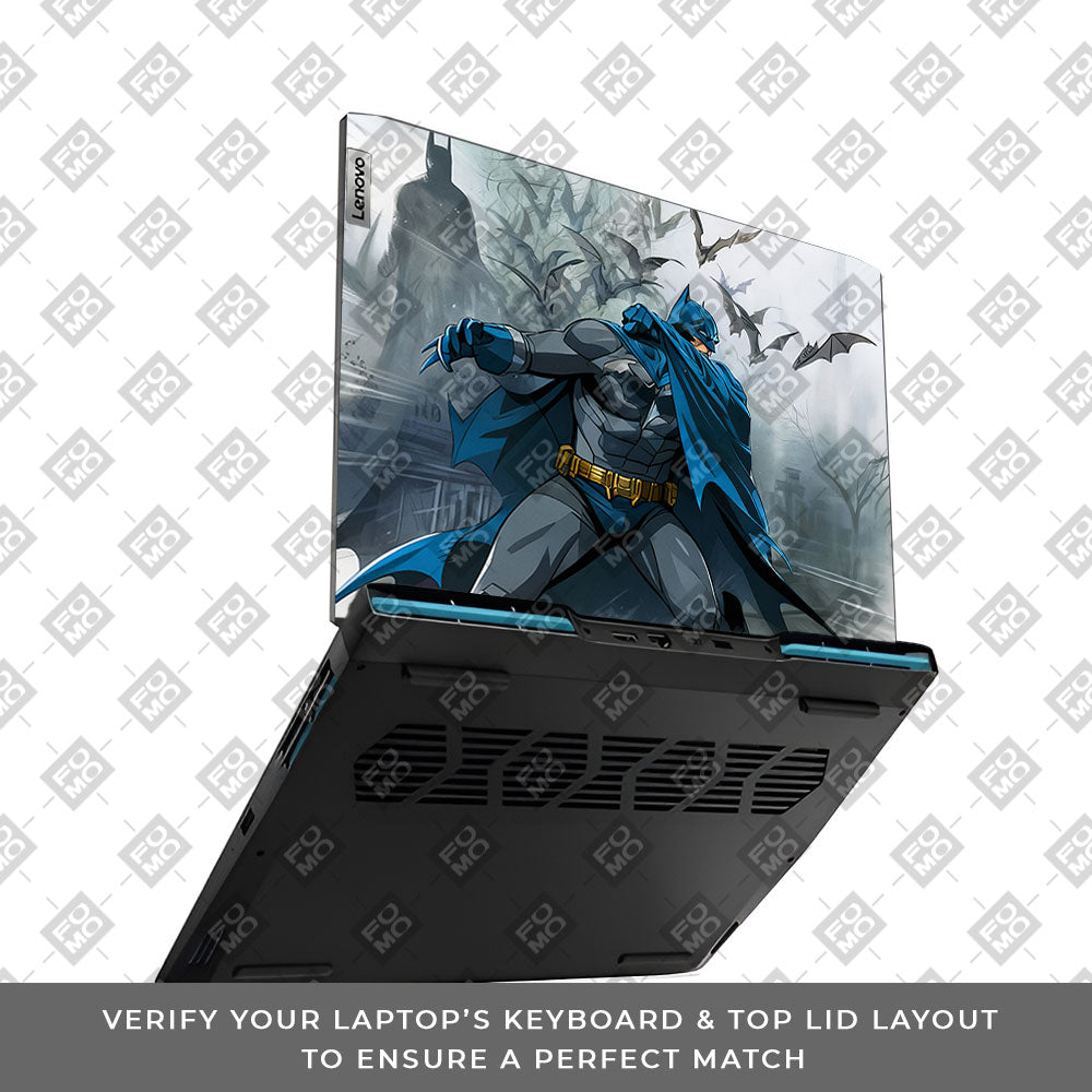 Shadow of Gotham Lenovo IdeaPad Gaming 3 15ARH7 and 15IAH7 Laptop Skin