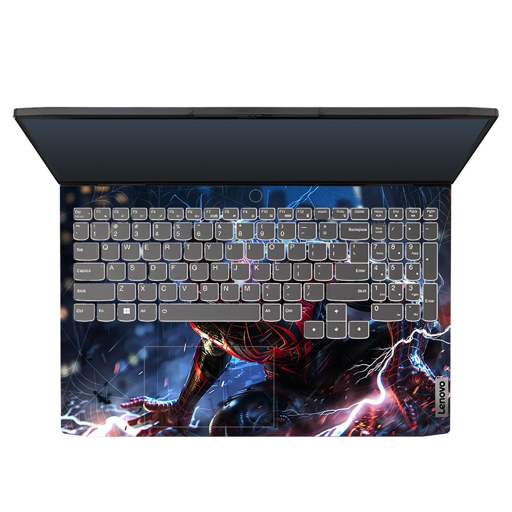 Neon Web Hero Lenovo IdeaPad Gaming 3 15ARH7 and 15IAH7 3D Laptop Skin