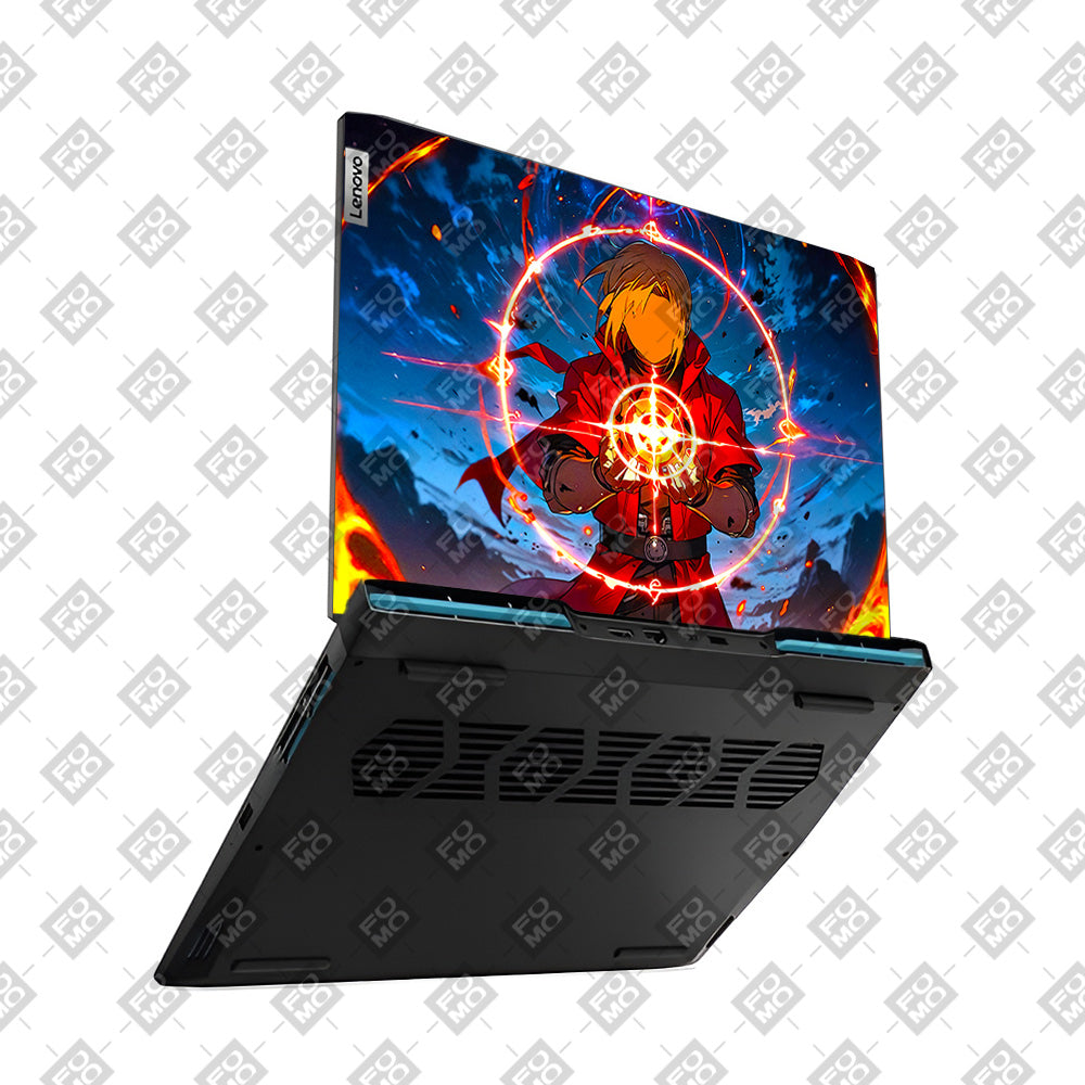 Edward Elric Fullmetal Alchemist Lenovo IdeaPad Gaming 3 15ARH7 and 15IAH7 Laptop Skin